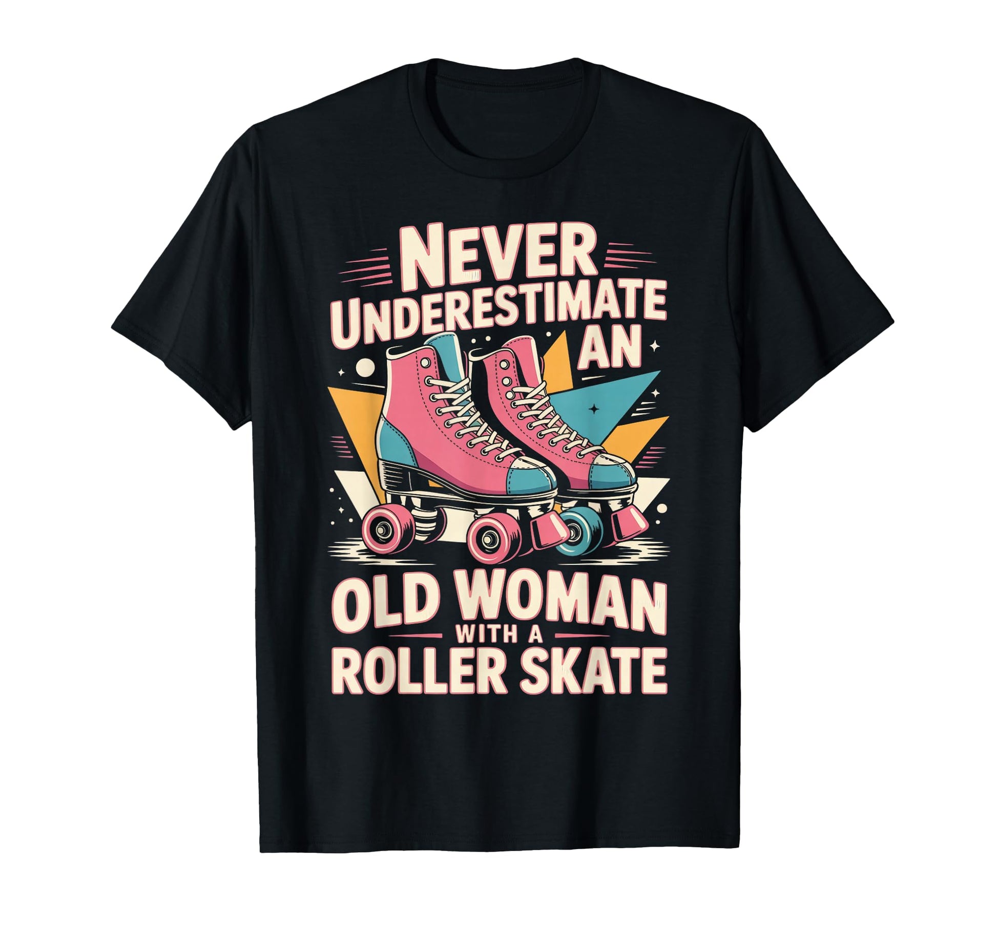 Old Roller Skate Roller Skating T-Shirt - Minimalist Print Men Women - T-Shirt, Sweatshirt, Hoodie