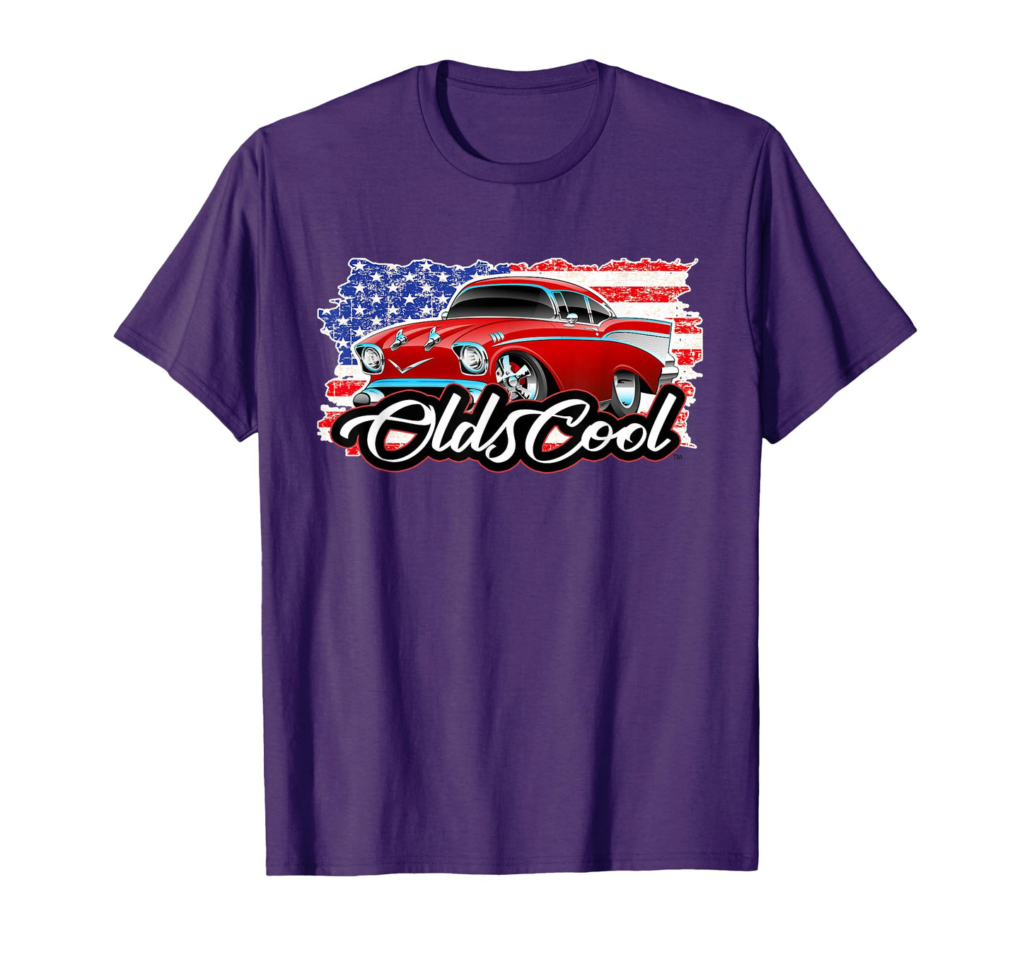 Old School Car 1957 T-Shirt - Novelty Apparel Unisex - T-Shirt, Sweatshirt, Hoodie