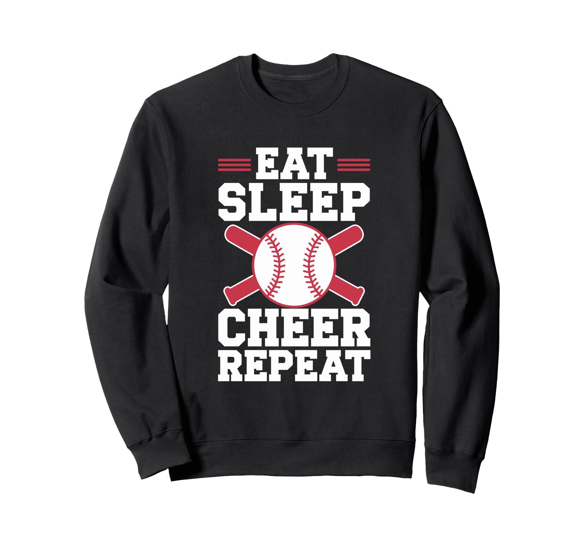 Baseball Dad Father Homerun Fathers Sweatshirt - Graphic Print for Adults - T-Shirt, Sweatshirt, Hoodie