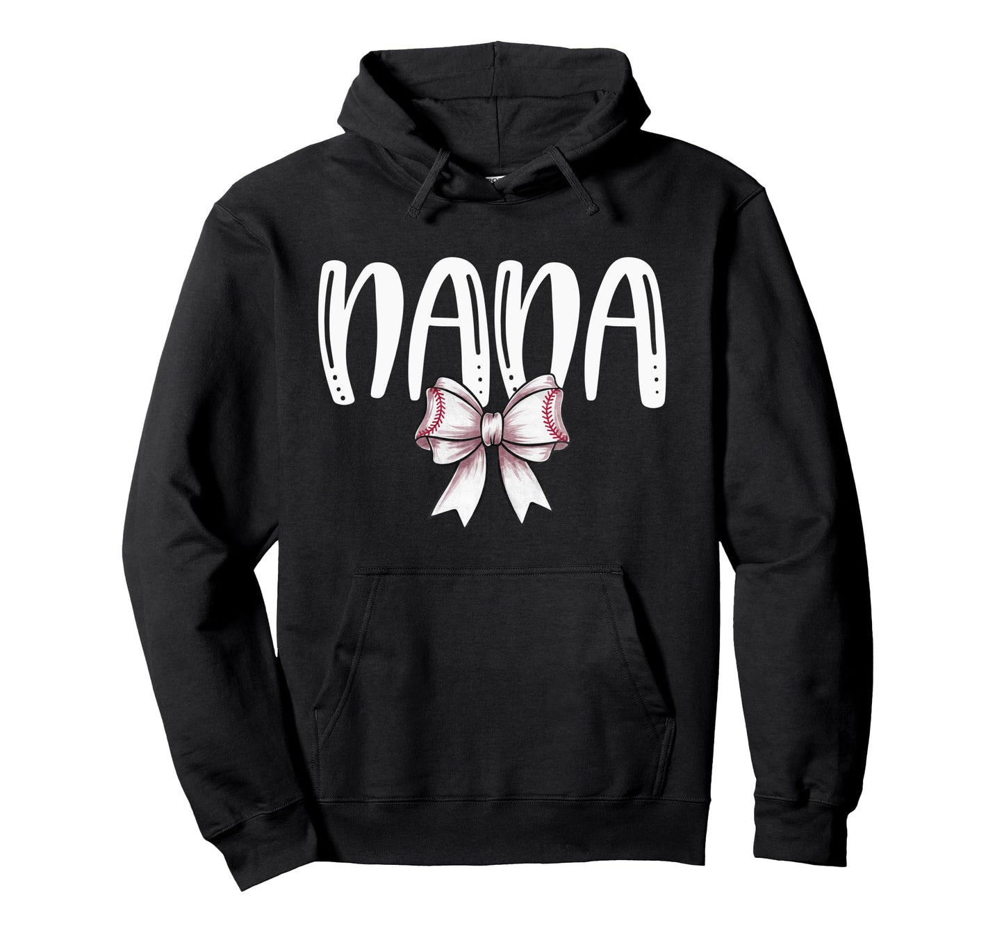 Coquette Baseball Nana Spirit Hoodie - Casual Everyday Wear Unisex - T-Shirt, Sweatshirt, Hoodie