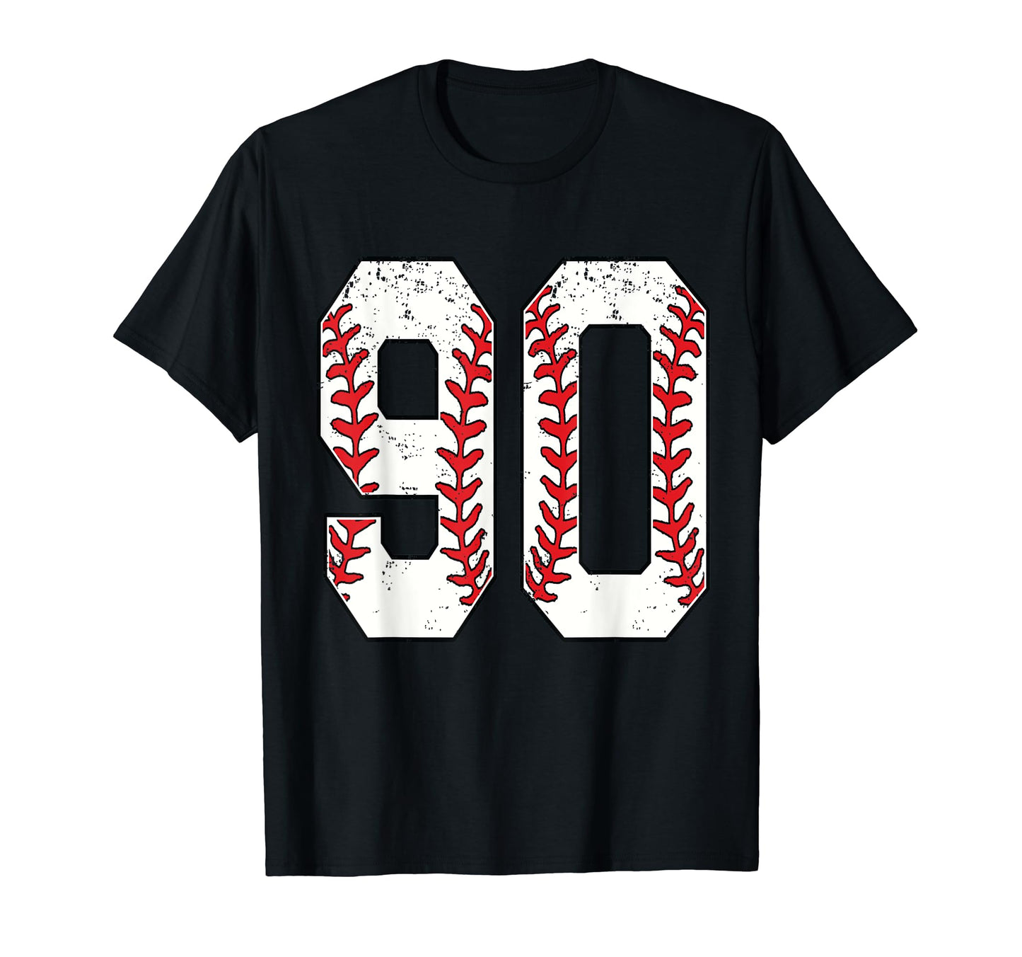 Number 90 Baseball 90 Jersey T-Shirt - Casual Everyday Wear for Adults - T-Shirt, Sweatshirt, Hoodie