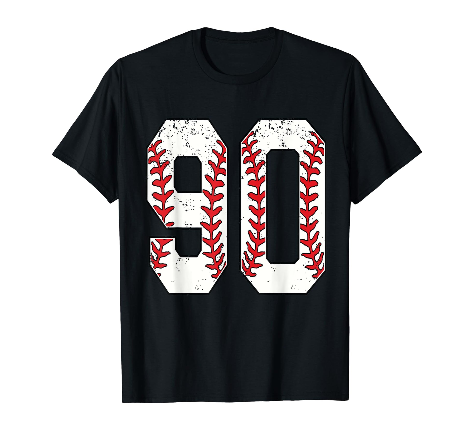 Number 90 Baseball 90 Jersey T-Shirt - Casual Everyday Wear for Adults - T-Shirt, Sweatshirt, Hoodie