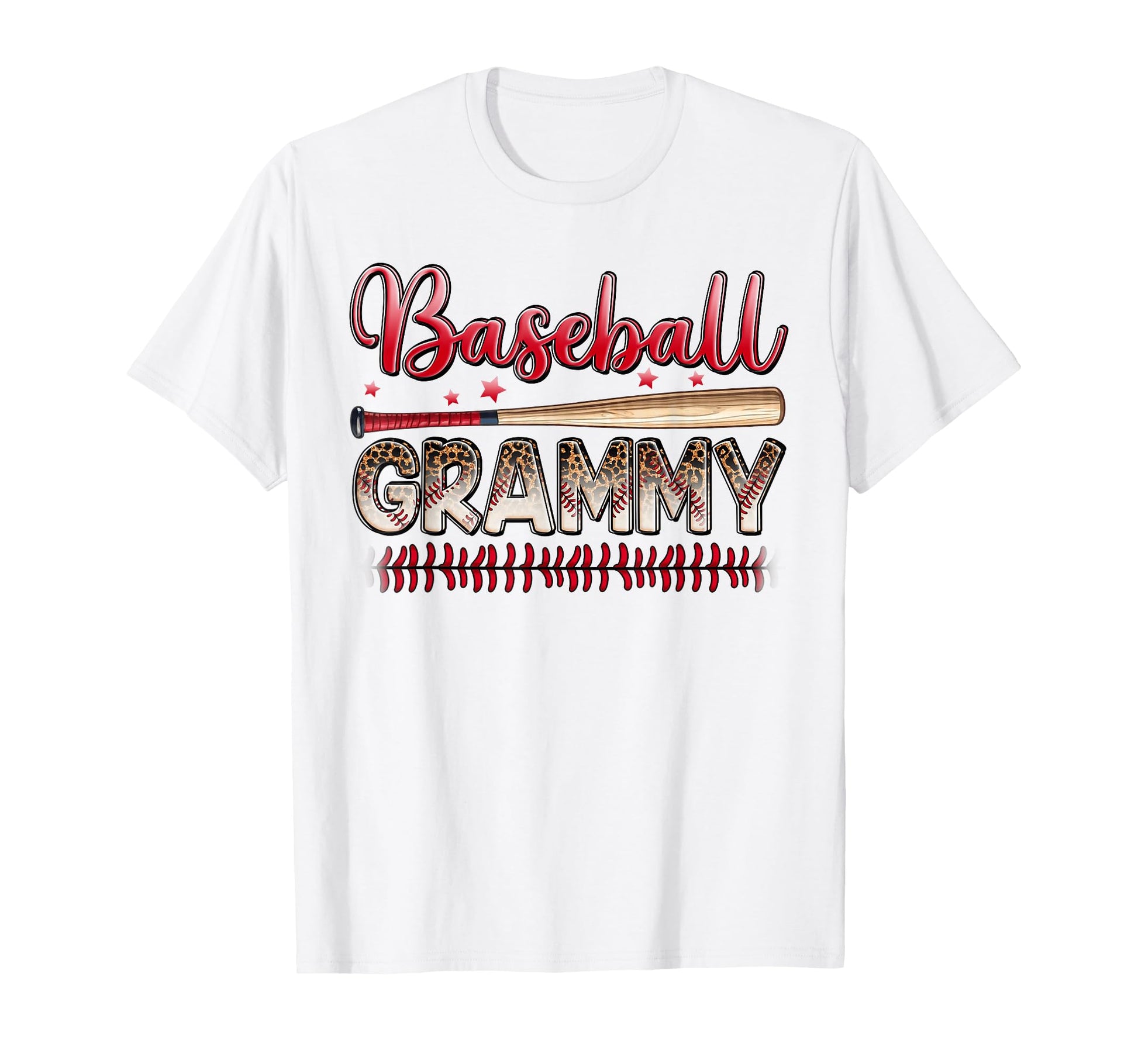 Baseball Grammy Funny Leopard T-Shirt - Casual Everyday Wear Men Women - T-Shirt, Sweatshirt, Hoodie