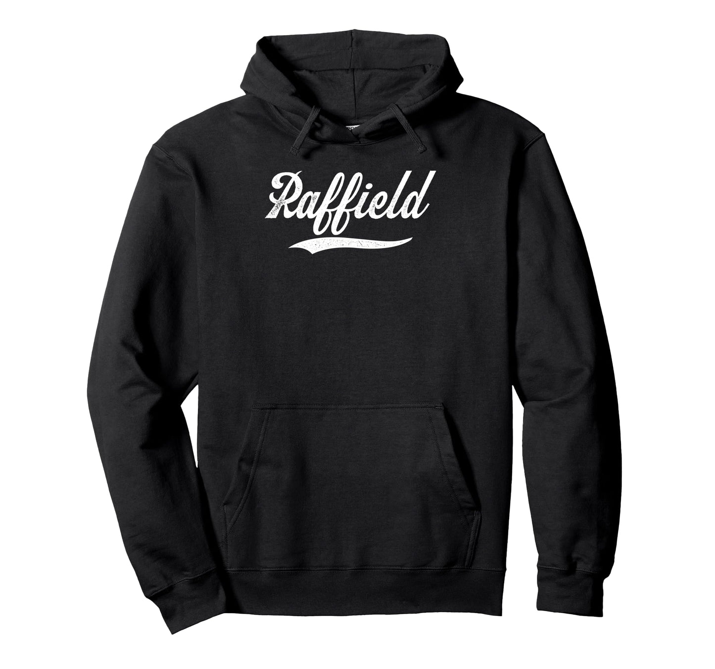 Distressed Script Carter Raffield Hoodie - Trendy Graphic for Adults - T-Shirt, Sweatshirt, Hoodie