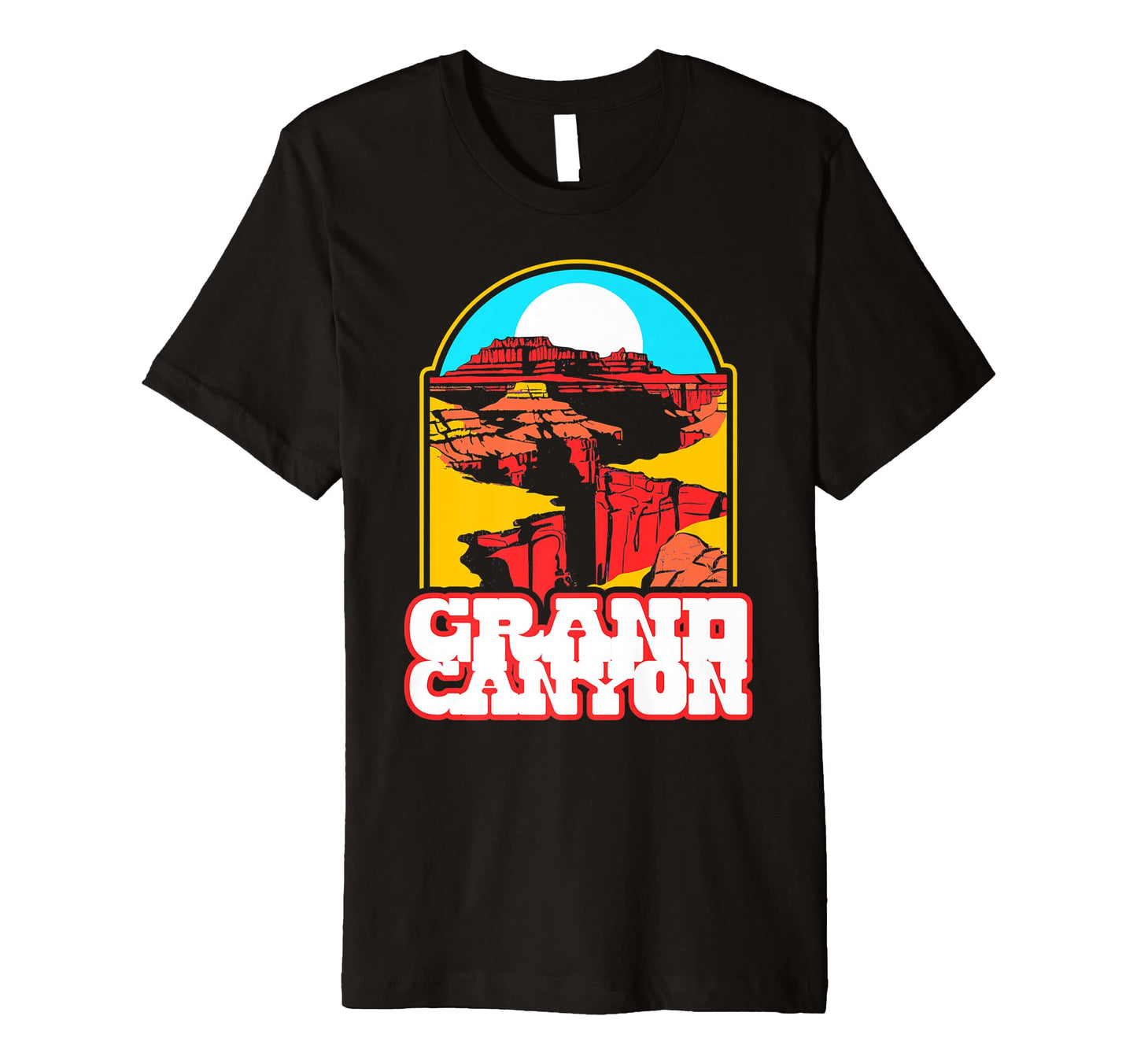 Grand Canyon National Park Eighties T-Shirt - Graphic Print Unisex - T-Shirt, Sweatshirt, Hoodie