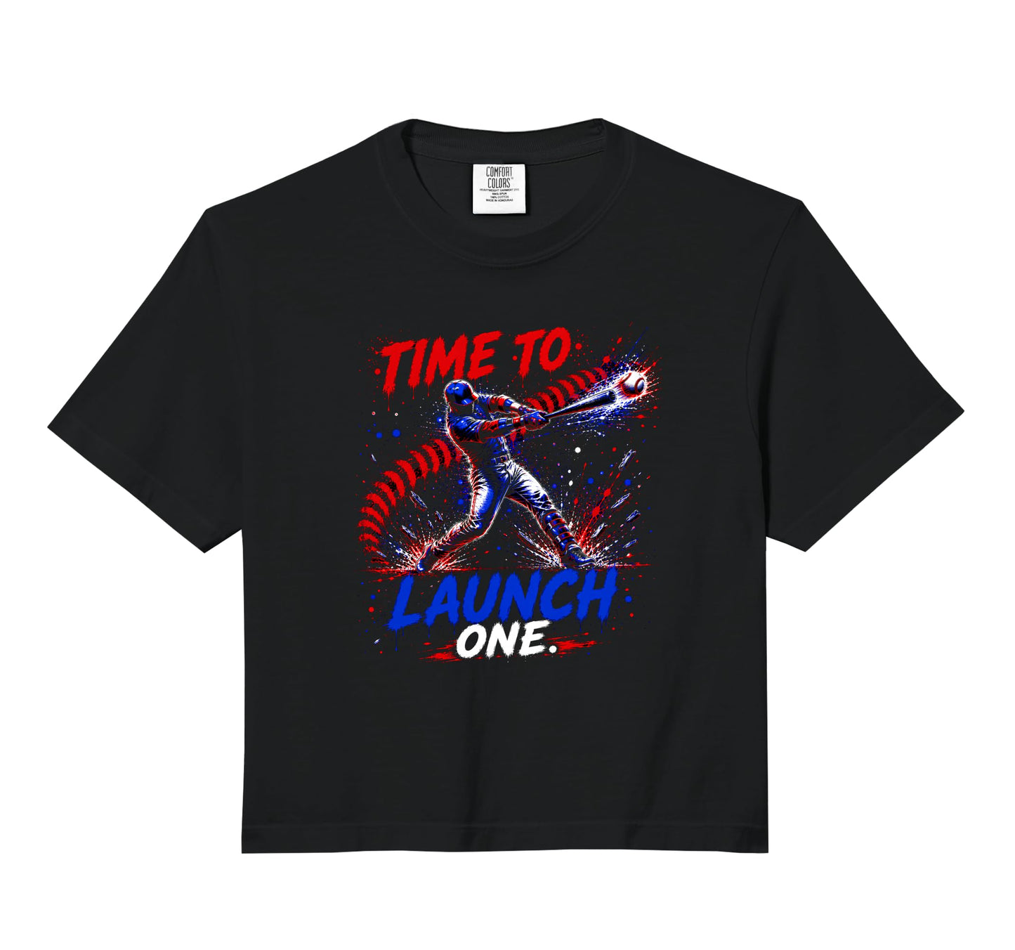 Baseball Homerun Batter Time To Sweatshirt - Unique Graphic Men Women - T-Shirt, Sweatshirt, Hoodie