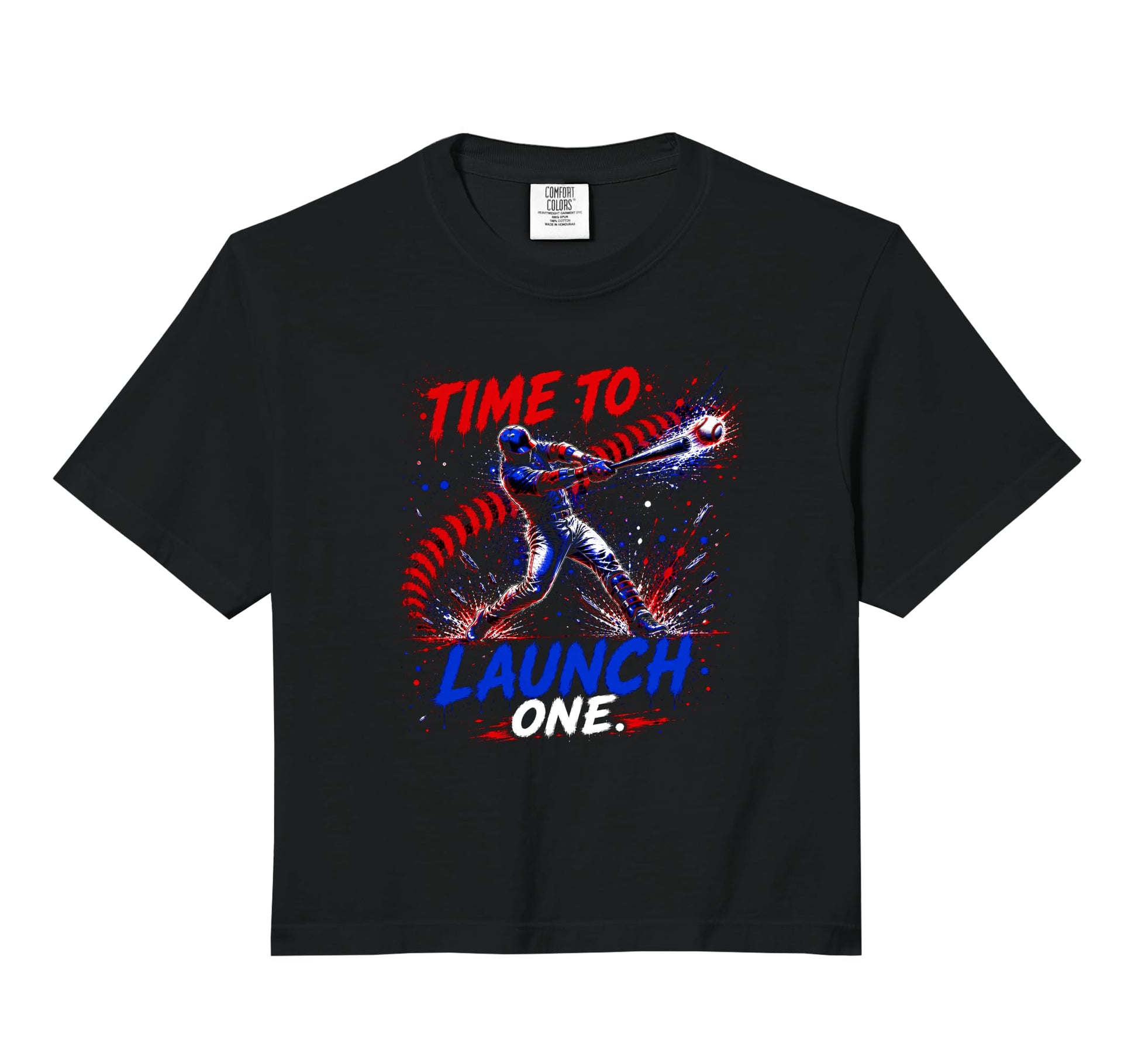 Baseball Homerun Batter Time To Sweatshirt - Unique Graphic Men Women - T-Shirt, Sweatshirt, Hoodie