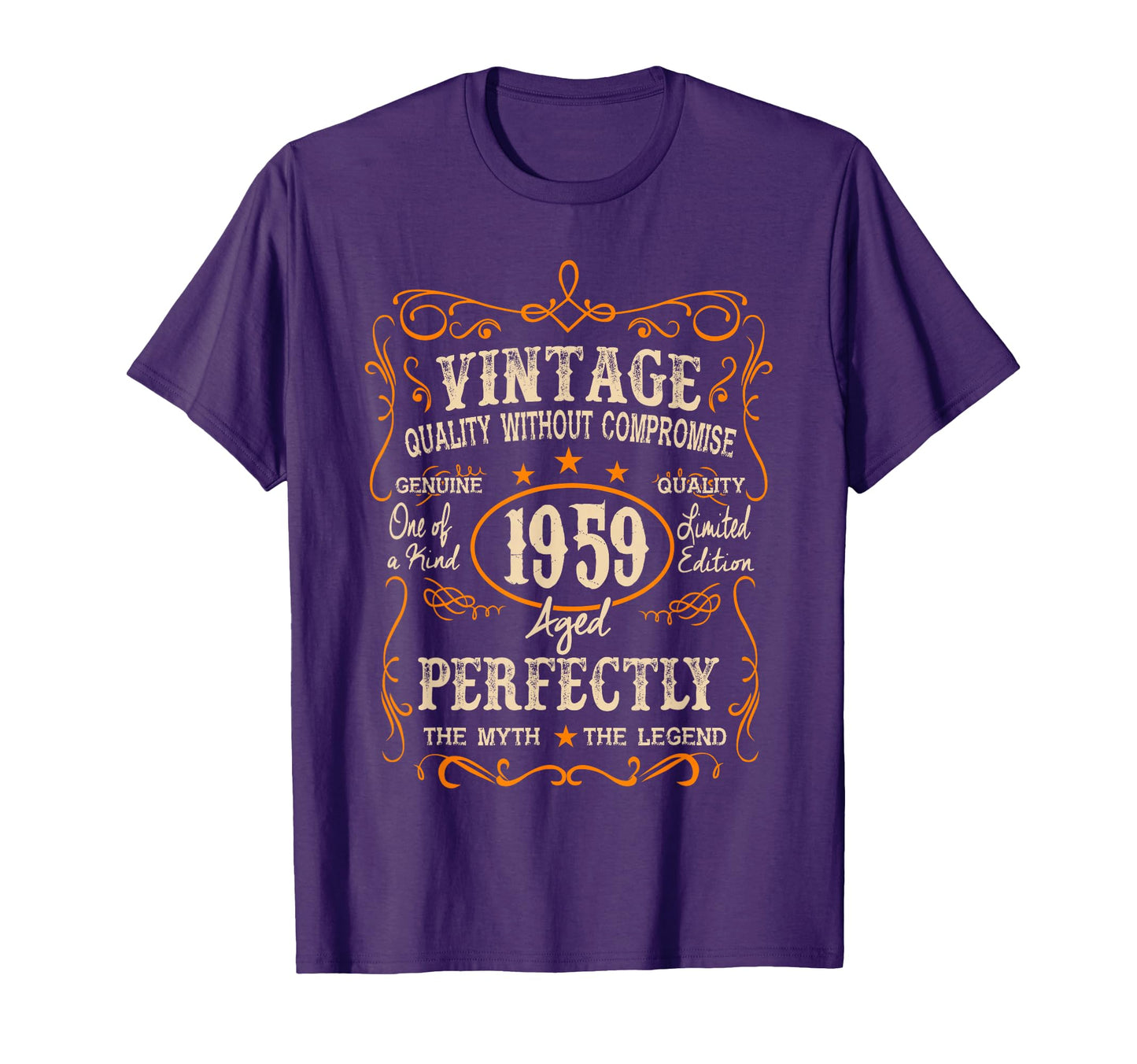 66Th Birthday 66 Years Mens Gift 1959 T-Shirt - Unique Graphic Men Women - T-Shirt, Sweatshirt, Hoodie