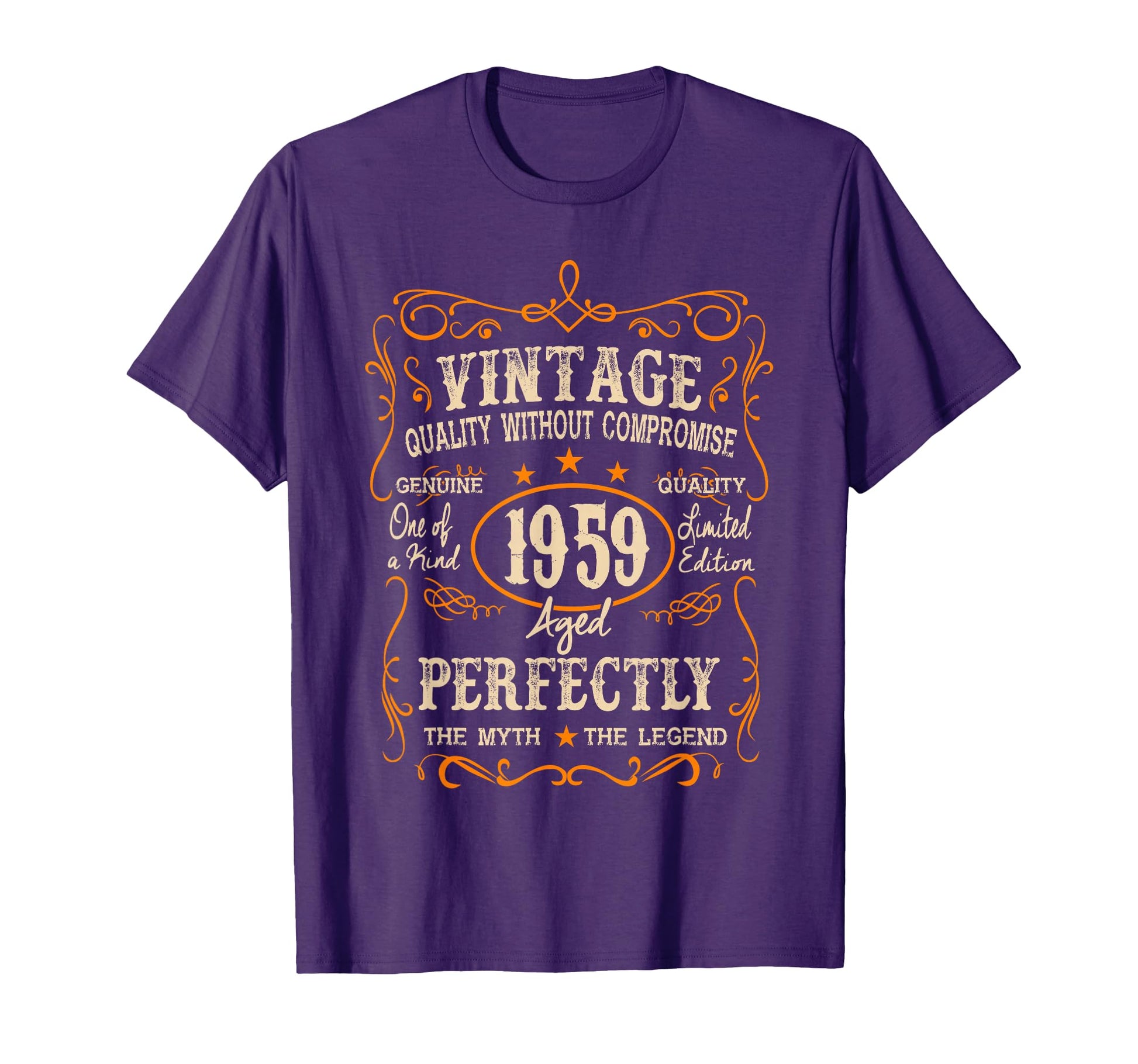 66Th Birthday 66 Years Mens Gift 1959 T-Shirt - Unique Graphic Men Women - T-Shirt, Sweatshirt, Hoodie