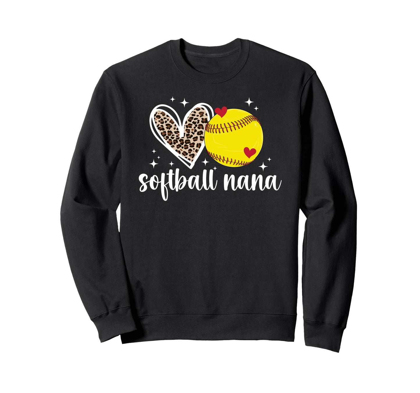 Softball Nana Softball Player Nana Sweatshirt - Trendy Graphic Unisex - T-Shirt, Sweatshirt, Hoodie