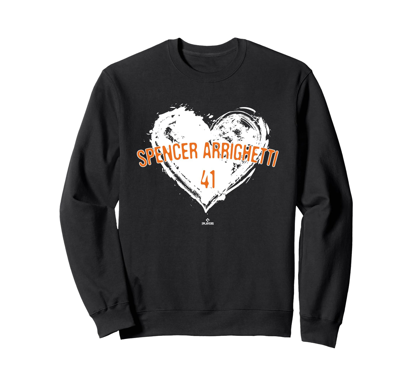 Distressed Heart Spencer Sweatshirt - Casual Everyday Wear Unisex - T-Shirt, Sweatshirt, Hoodie