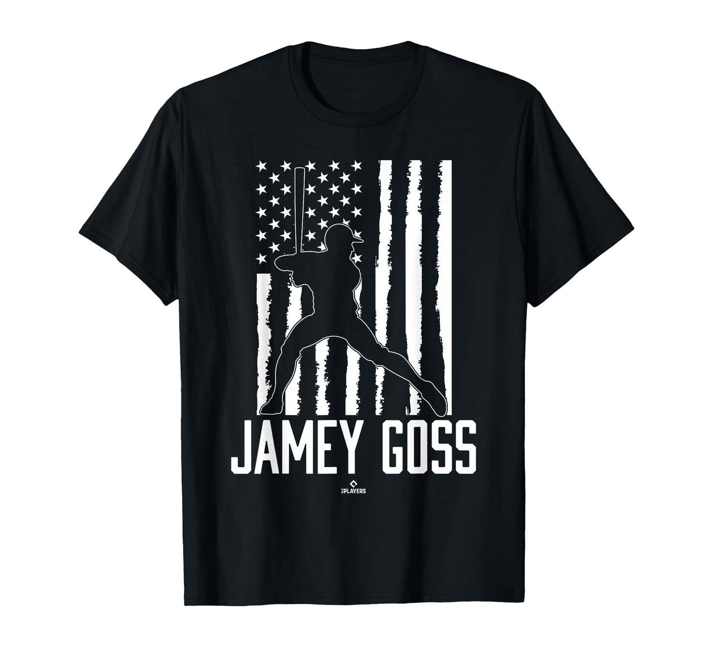 Distressed Flag Swing Jamey Goss T-Shirt - Minimalist Print for Adults - T-Shirt, Sweatshirt, Hoodie