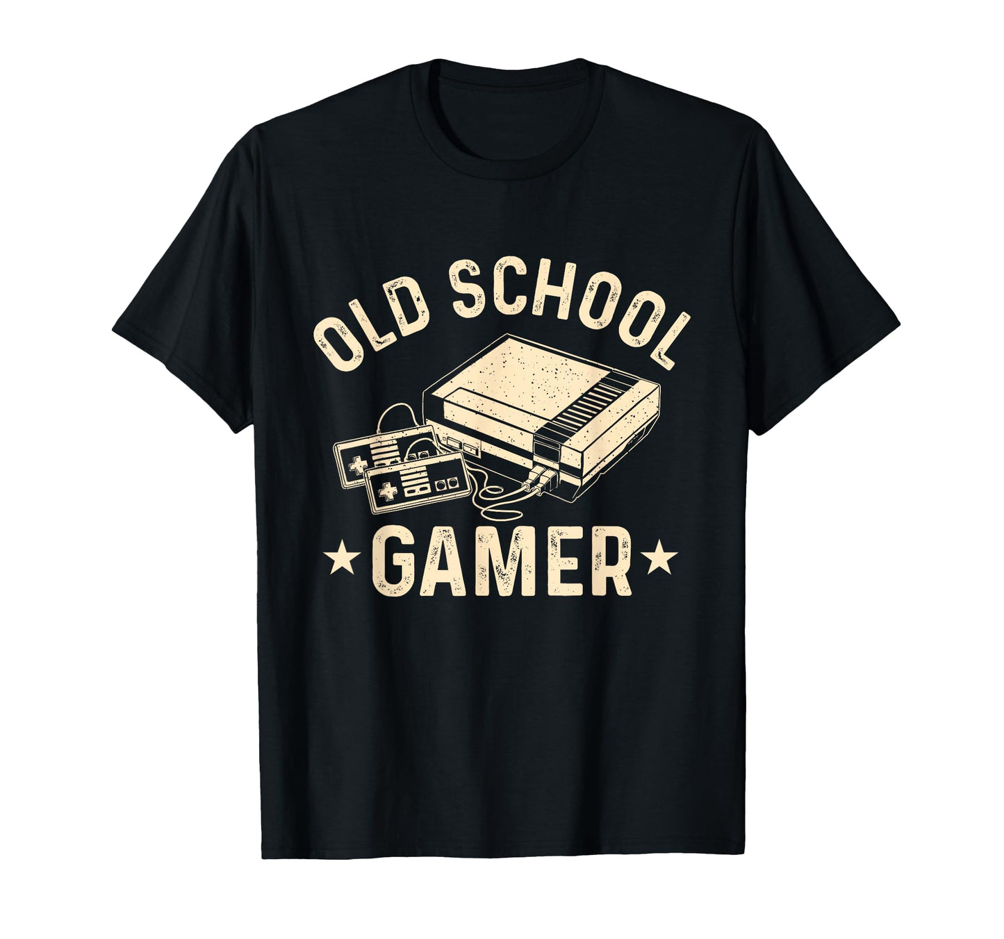 Old School Gamer Gaming Video Games T-Shirt - Trendy Graphic for Adults - T-Shirt, Sweatshirt, Hoodie