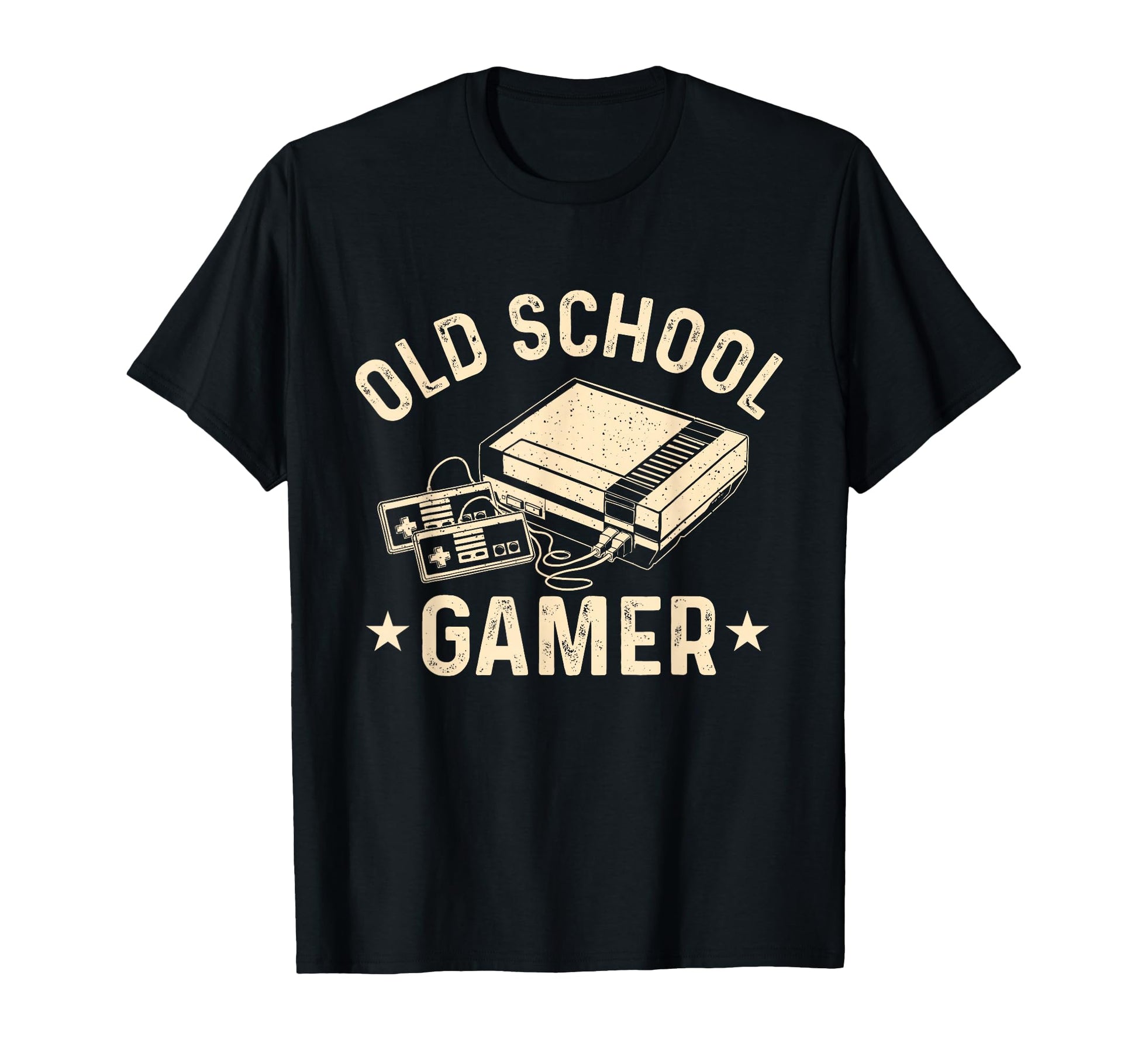 Old School Gamer Gaming Video Games T-Shirt - Trendy Graphic for Adults - T-Shirt, Sweatshirt, Hoodie