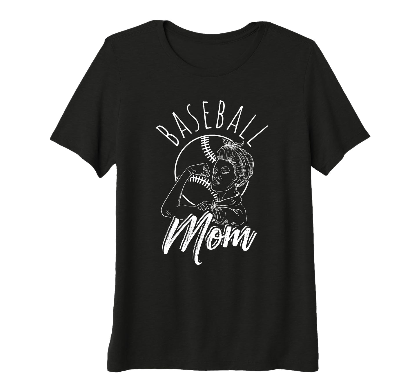 Womens Baseball Mom Sport Athlete T-Shirt - Streetwear Style Men Women - T-Shirt, Sweatshirt, Hoodie