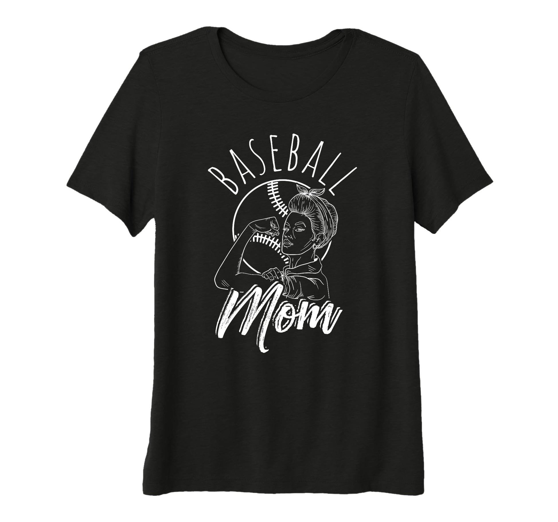 Womens Baseball Mom Sport Athlete T-Shirt - Streetwear Style Men Women - T-Shirt, Sweatshirt, Hoodie