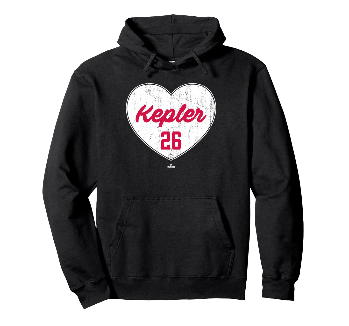 Distressed Heart Max Kepler Minnesota Hoodie - Minimalist Print Unisex - T-Shirt, Sweatshirt, Hoodie