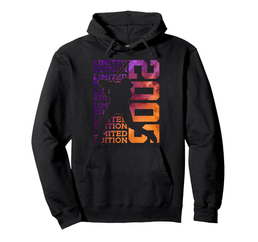 2005 Baseball 21St Birthday Hoodie - Casual Everyday Wear Unisex - T-Shirt, Sweatshirt, Hoodie
