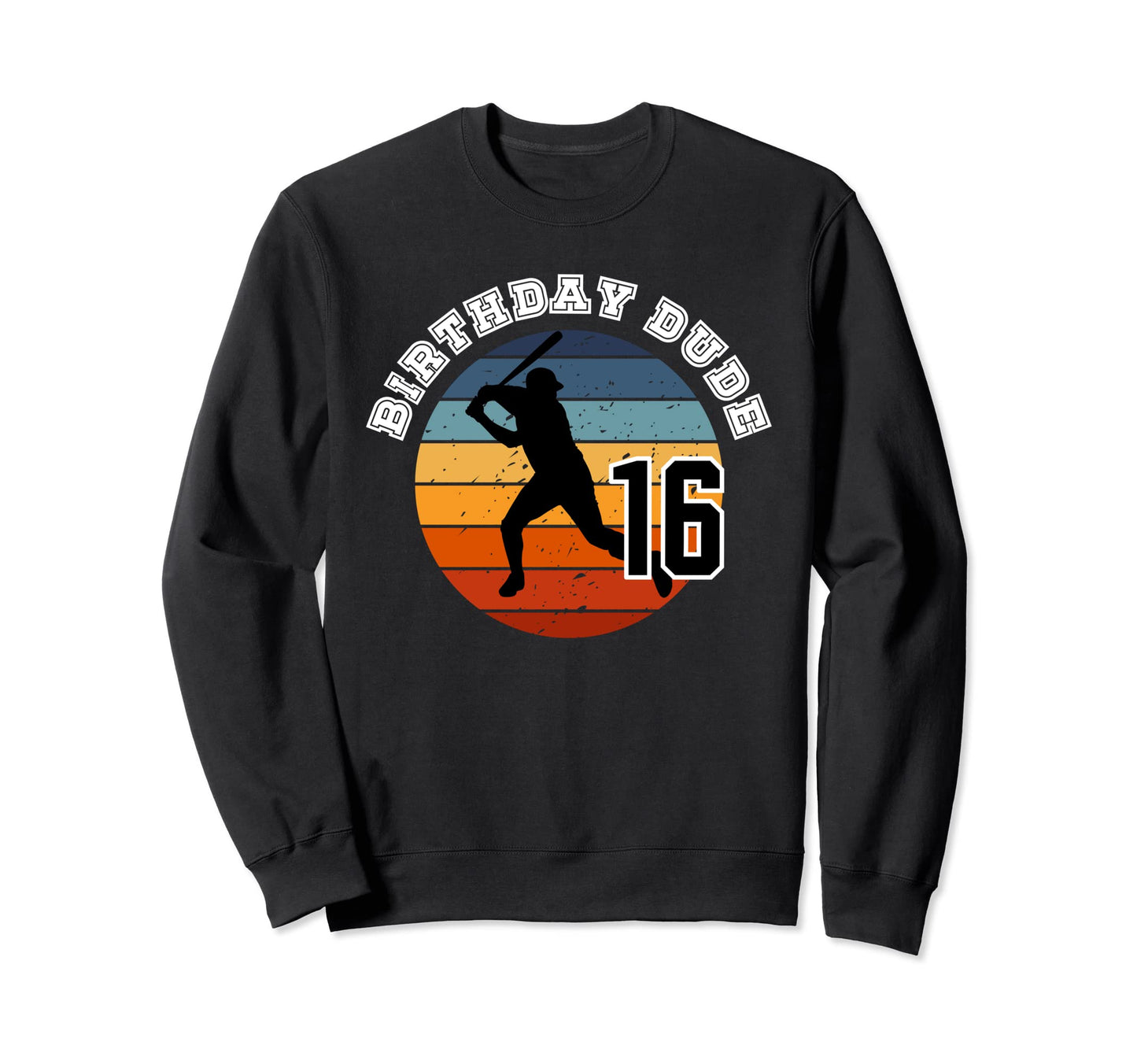 16 Year Old 16Th Birthday Dude Sweatshirt - Minimalist Print Men Women - T-Shirt, Sweatshirt, Hoodie