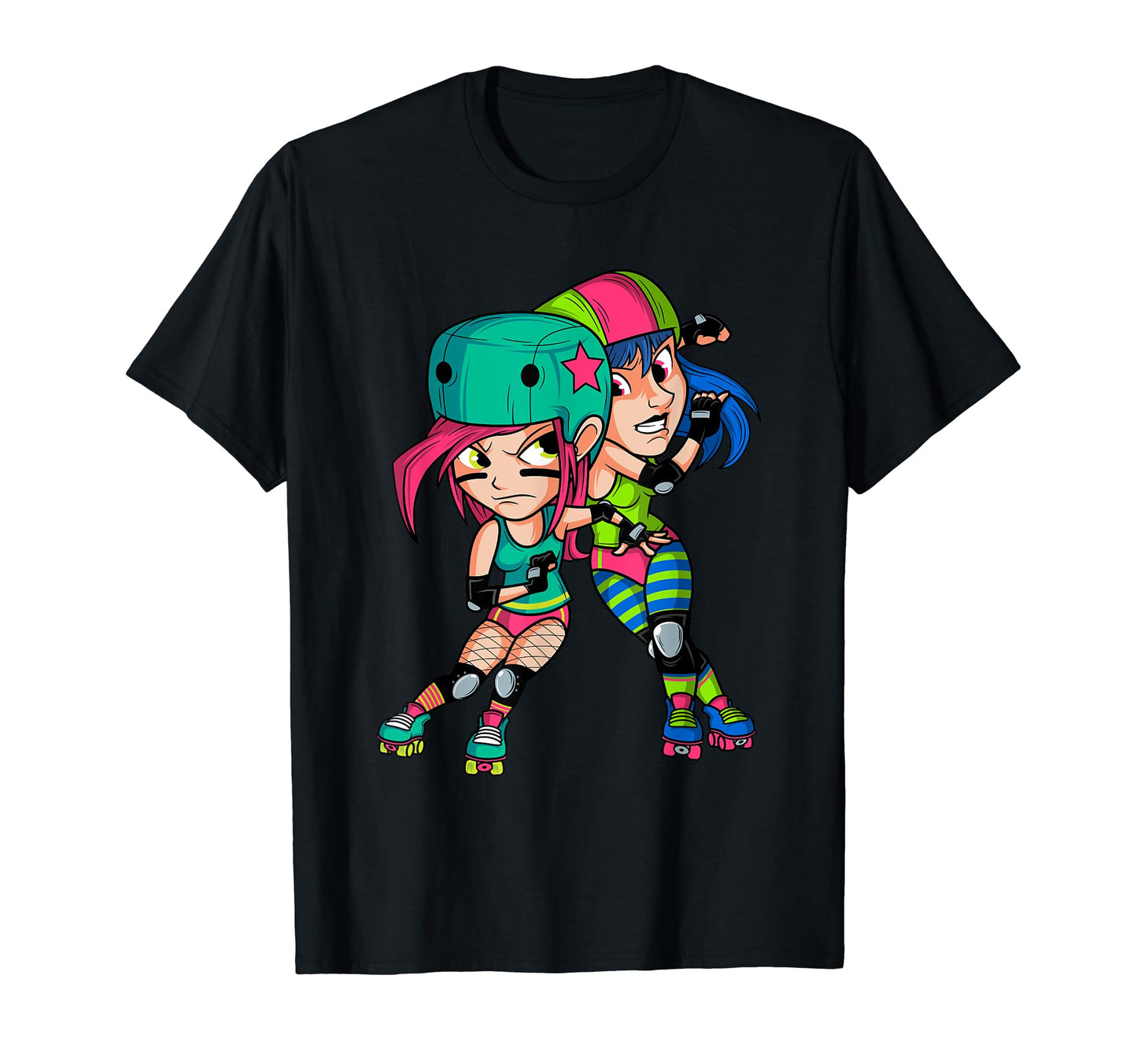 Funny Roller Derby 70S 80S Skating T-Shirt - Trendy Graphic for Adults - T-Shirt, Sweatshirt, Hoodie