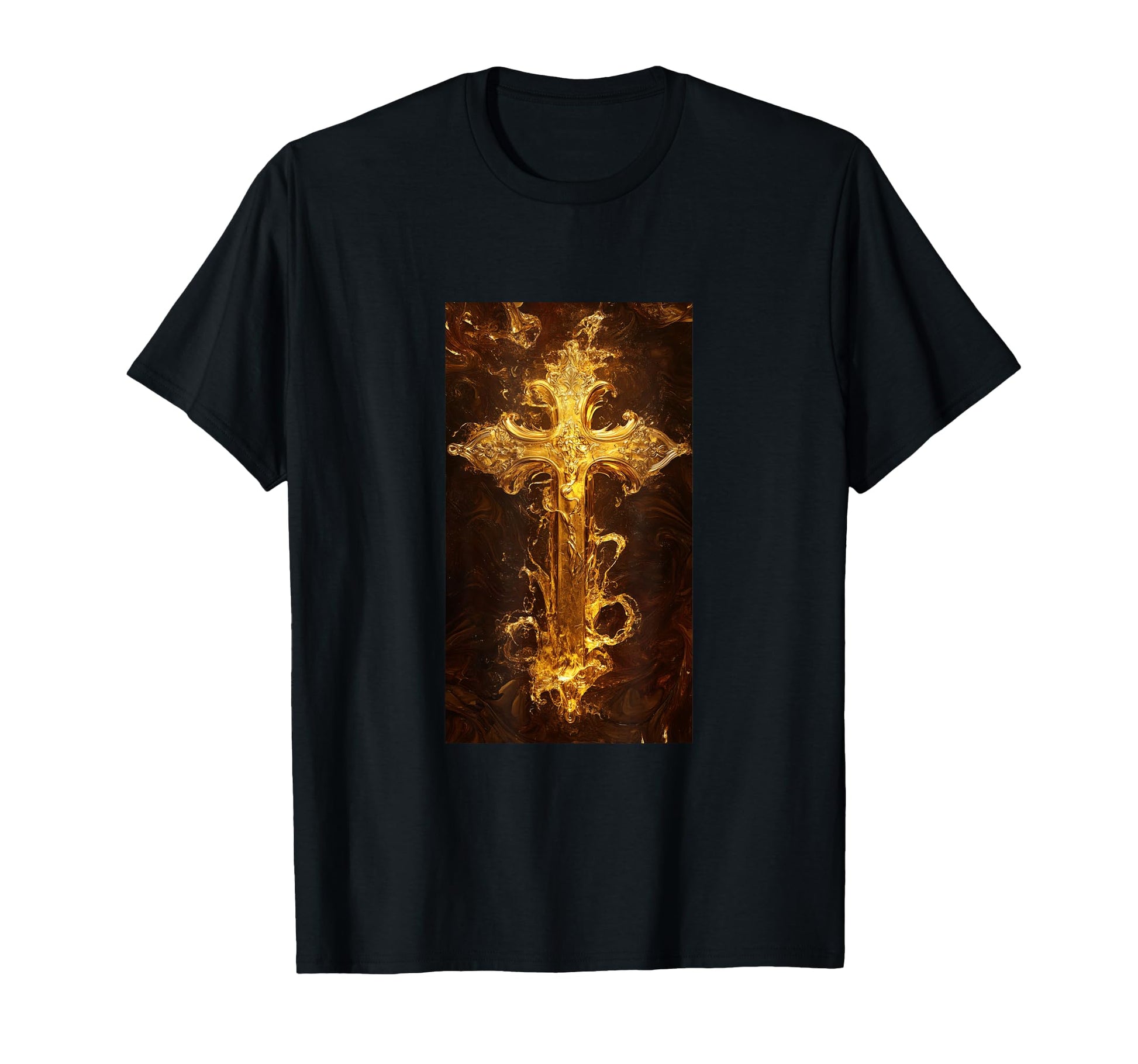 Gothic Cross Grunge Aesthetic Y2K Goth T-Shirt - Trendy Graphic Men Women - T-Shirt, Sweatshirt, Hoodie