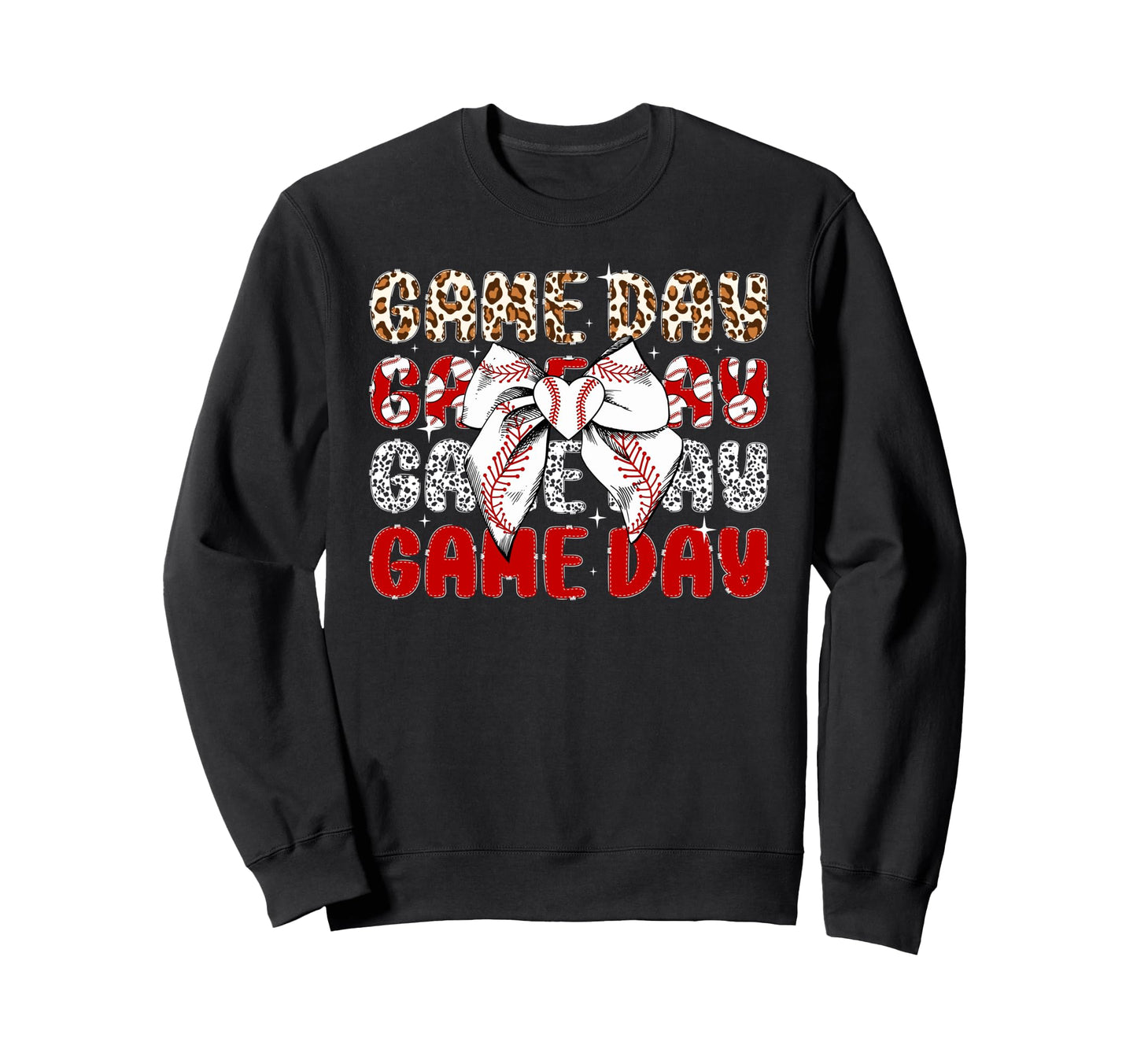 Game Day Baseball Game Day Sweatshirt - Streetwear Style for Adults - T-Shirt, Sweatshirt, Hoodie