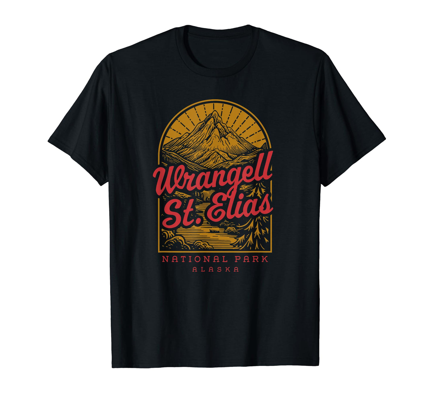 Wrangell St Elias National Park River T-Shirt - Unique Graphic Men Women - T-Shirt, Sweatshirt, Hoodie