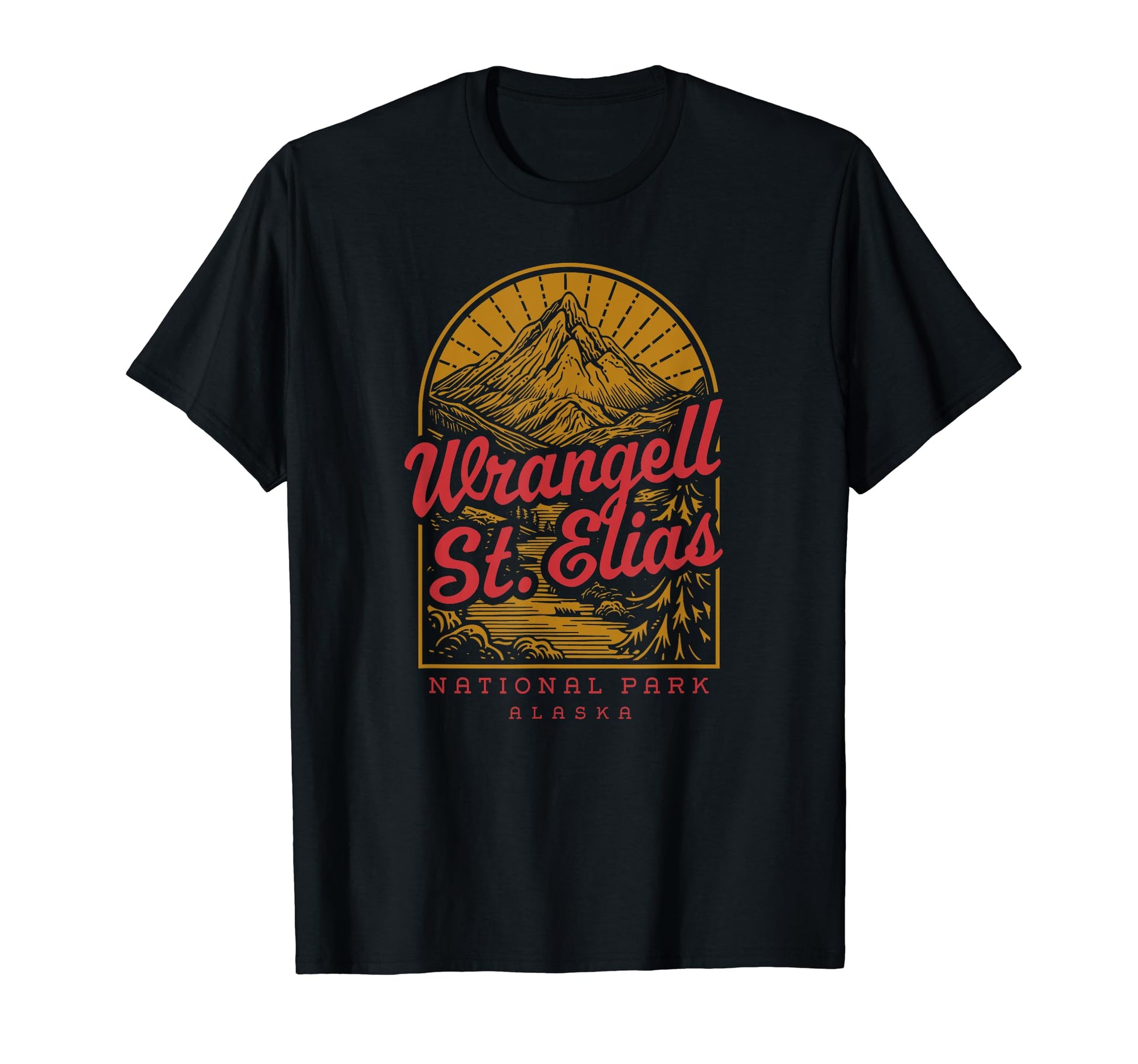 Wrangell St Elias National Park River T-Shirt - Unique Graphic Men Women - T-Shirt, Sweatshirt, Hoodie