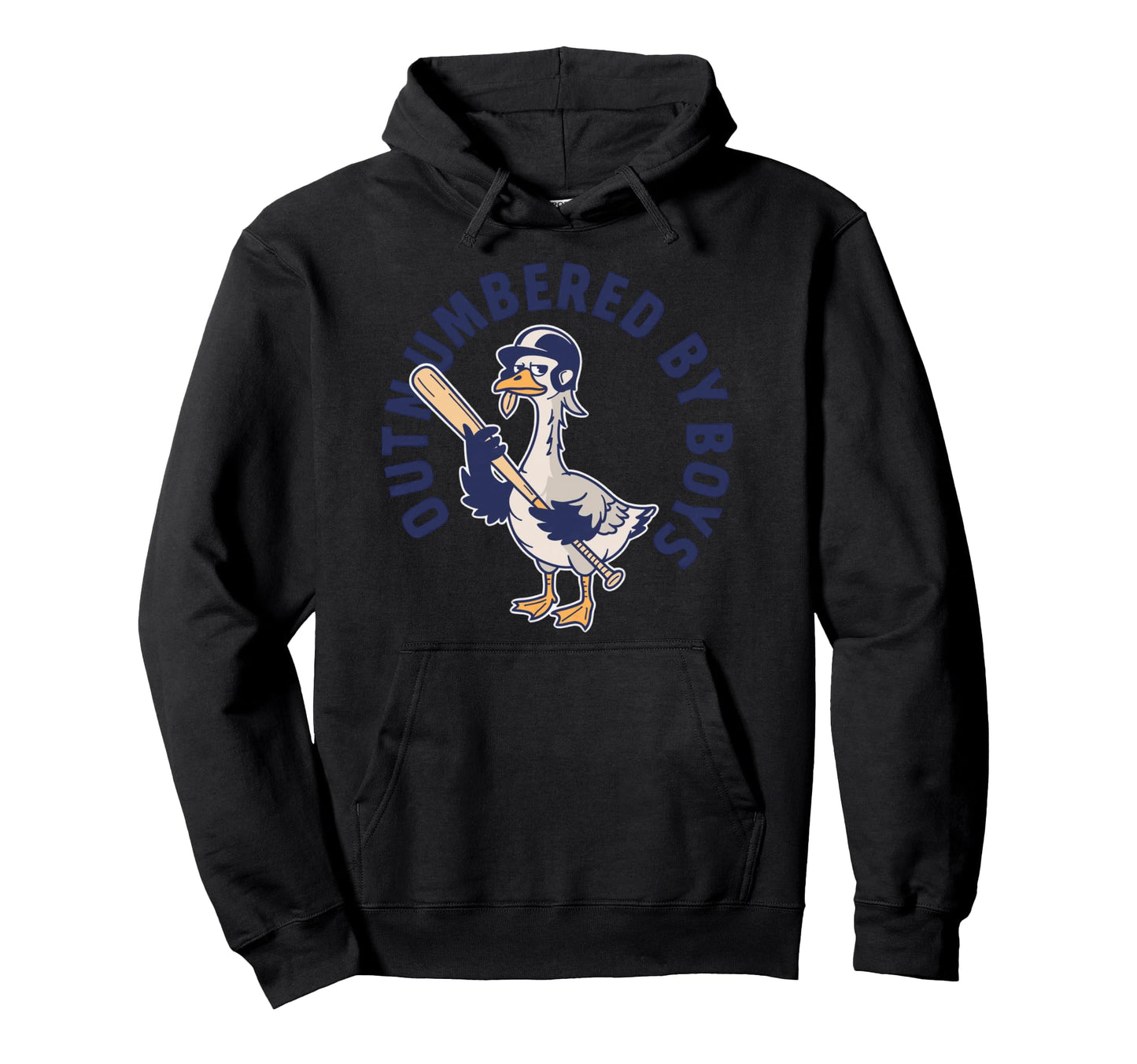 Mom Goose Mothers Day Outnumbered Hoodie - Unique Graphic for Adults - T-Shirt, Sweatshirt, Hoodie