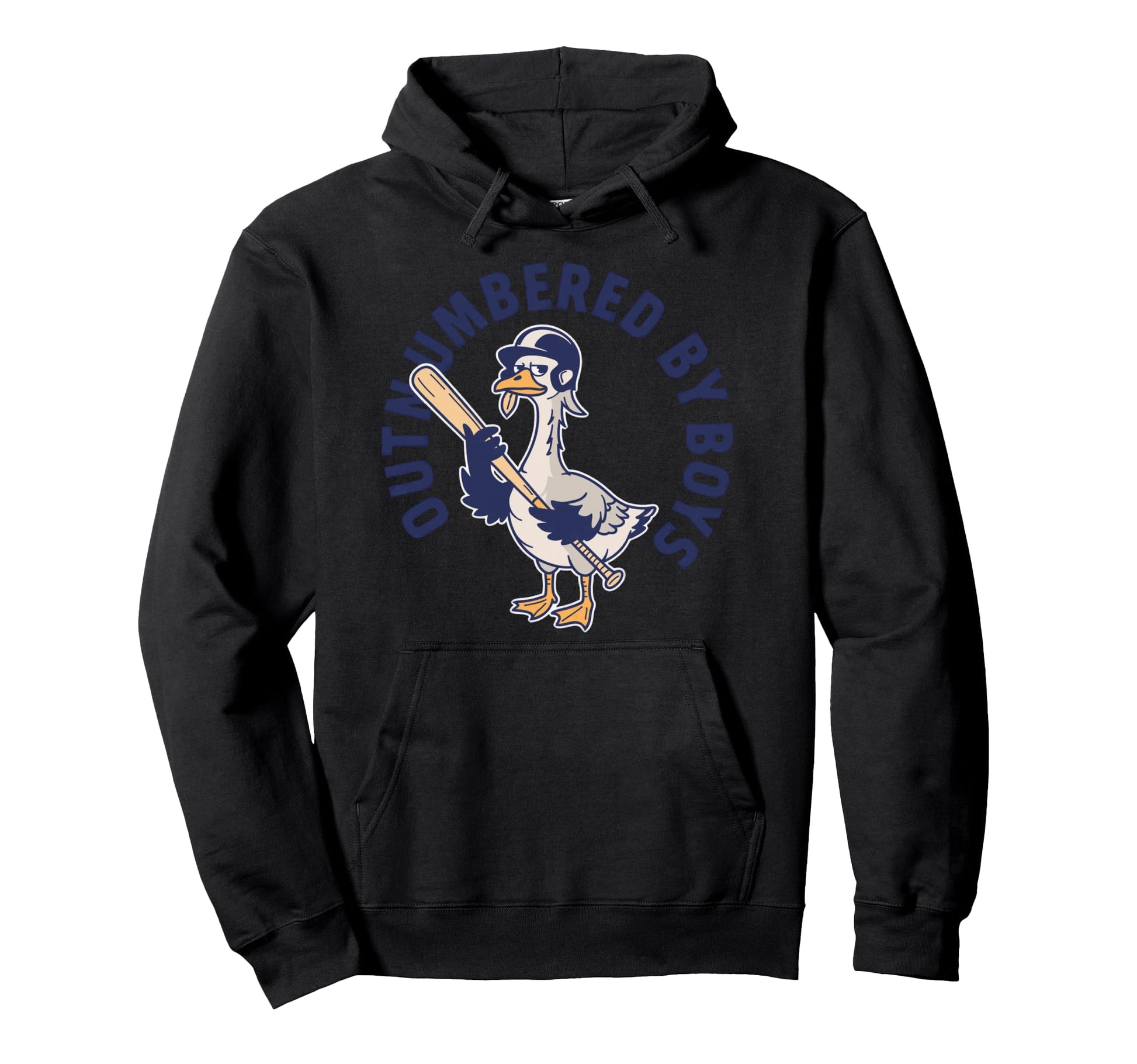 Mom Goose Mothers Day Outnumbered Hoodie - Unique Graphic for Adults - T-Shirt, Sweatshirt, Hoodie