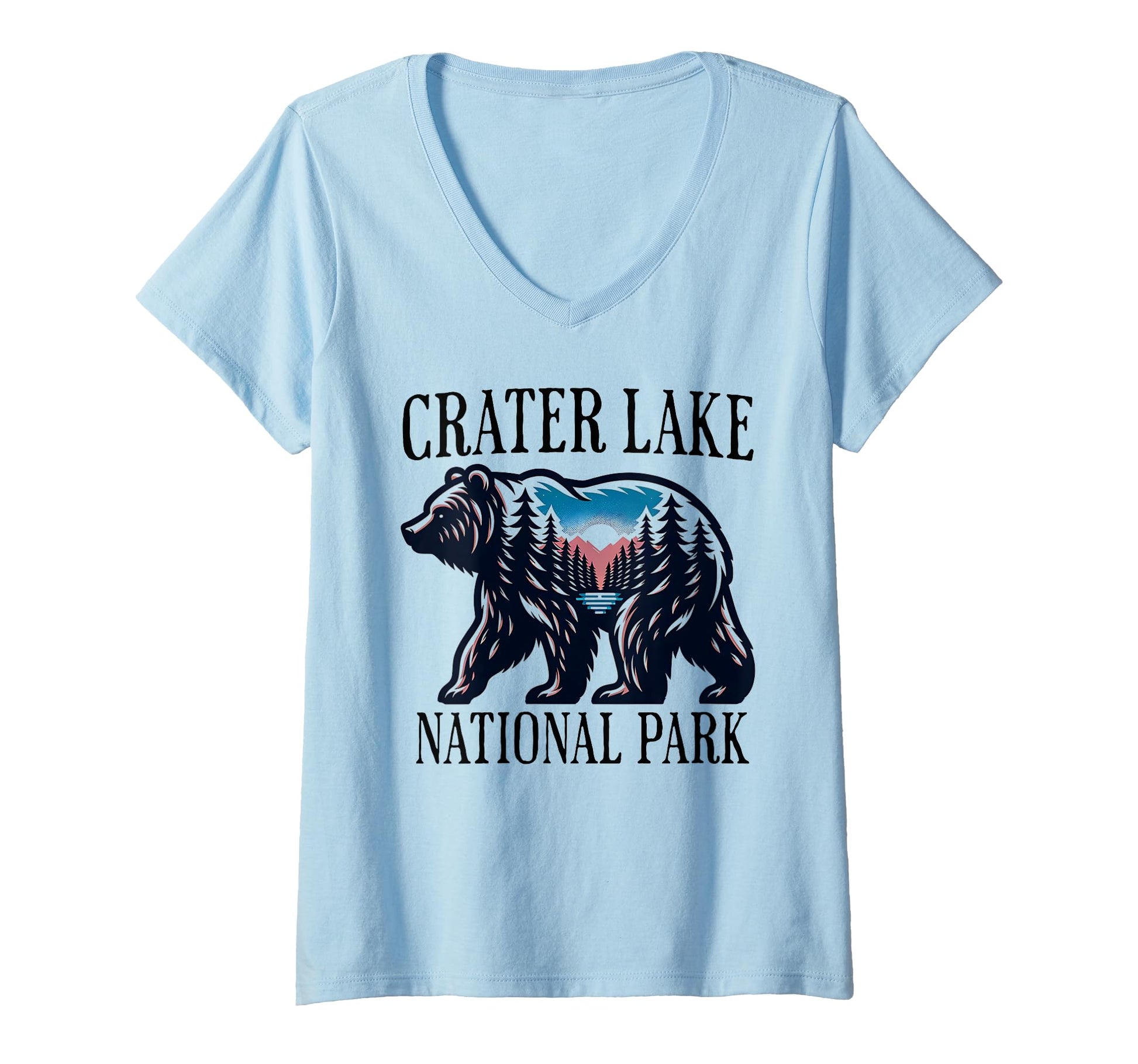 Crater Lake National Park Oregon Usa T-Shirt - Graphic Print Men Women - T-Shirt, Sweatshirt, Hoodie