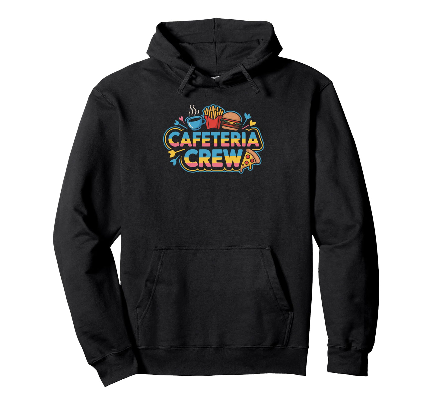 Proud School Lunch Lady And Cafeteria Hoodie - Novelty Apparel for Adults - T-Shirt, Sweatshirt, Hoodie