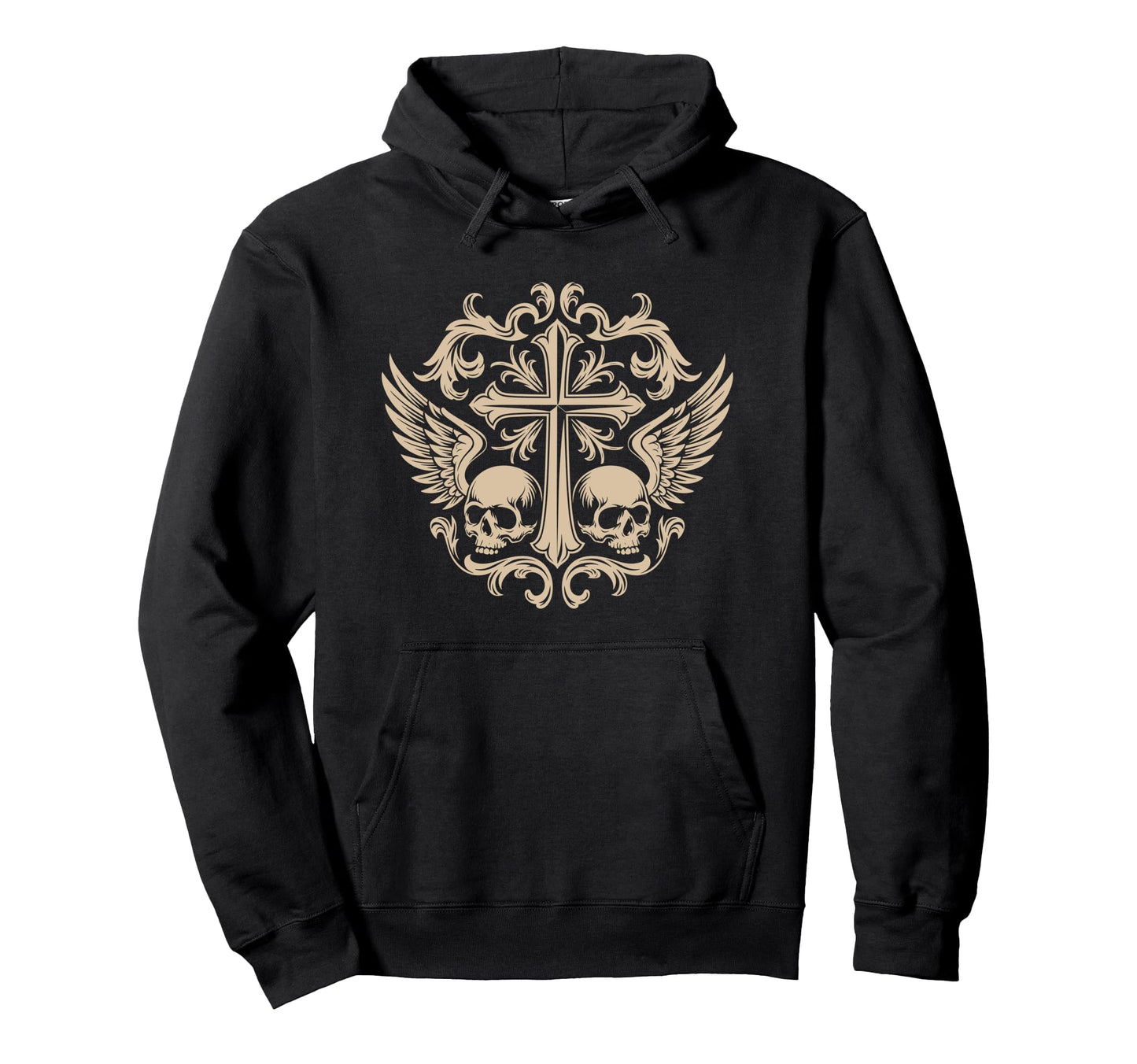 Y2K Grunge Aesthetic Alt Goth Skull Hoodie - Minimalist Print Men Women - T-Shirt, Sweatshirt, Hoodie