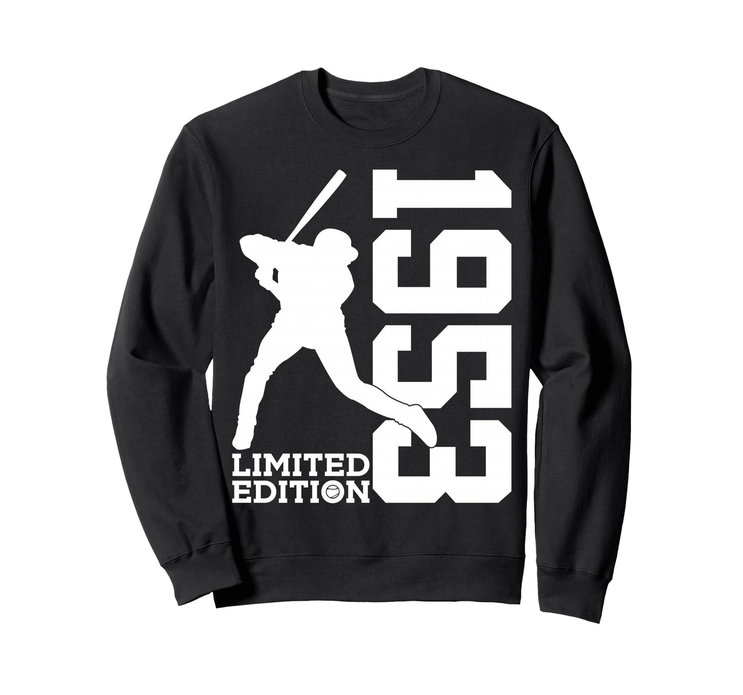 73Rd Birthday Baseball 1953 Sweatshirt - Novelty Apparel Unisex - T-Shirt, Sweatshirt, Hoodie