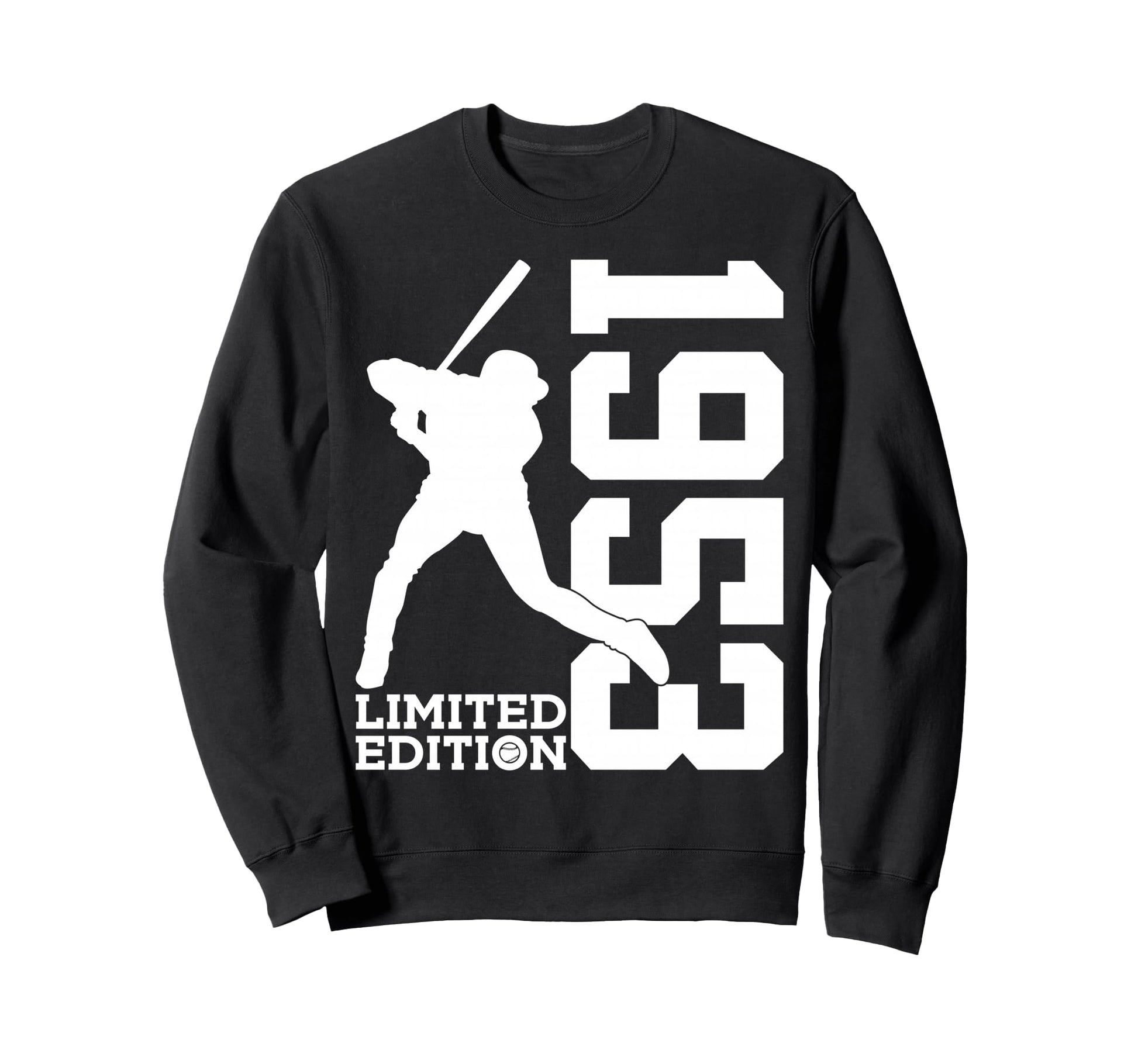 73Rd Birthday Baseball 1953 Sweatshirt - Novelty Apparel Unisex - T-Shirt, Sweatshirt, Hoodie