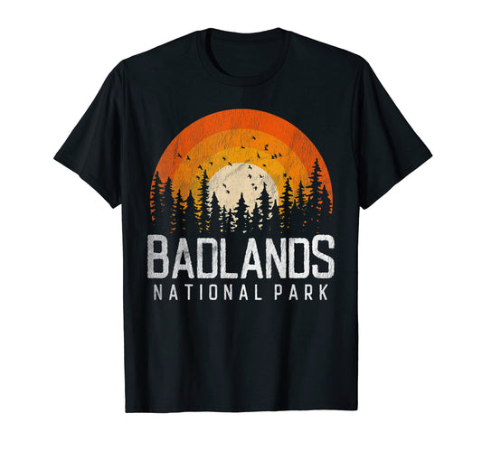 Badlands Us National Park South Dakota T-Shirt - Fun Novelty Design Unisex - T-Shirt, Sweatshirt, Hoodie