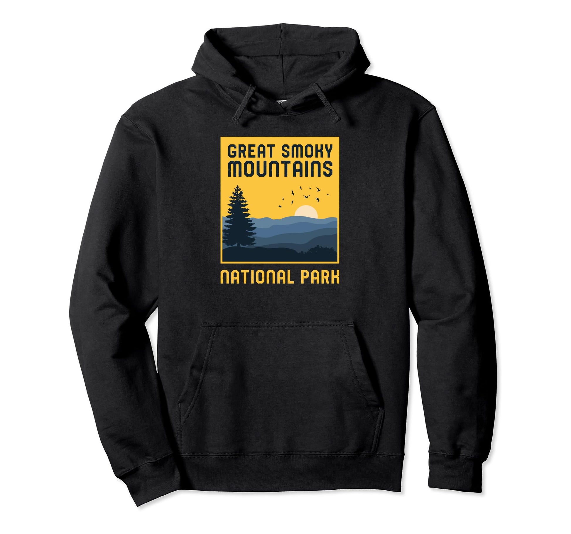 Great Smoky Mountains National Park Hoodie - Unique Graphic Men Women - T-Shirt, Sweatshirt, Hoodie
