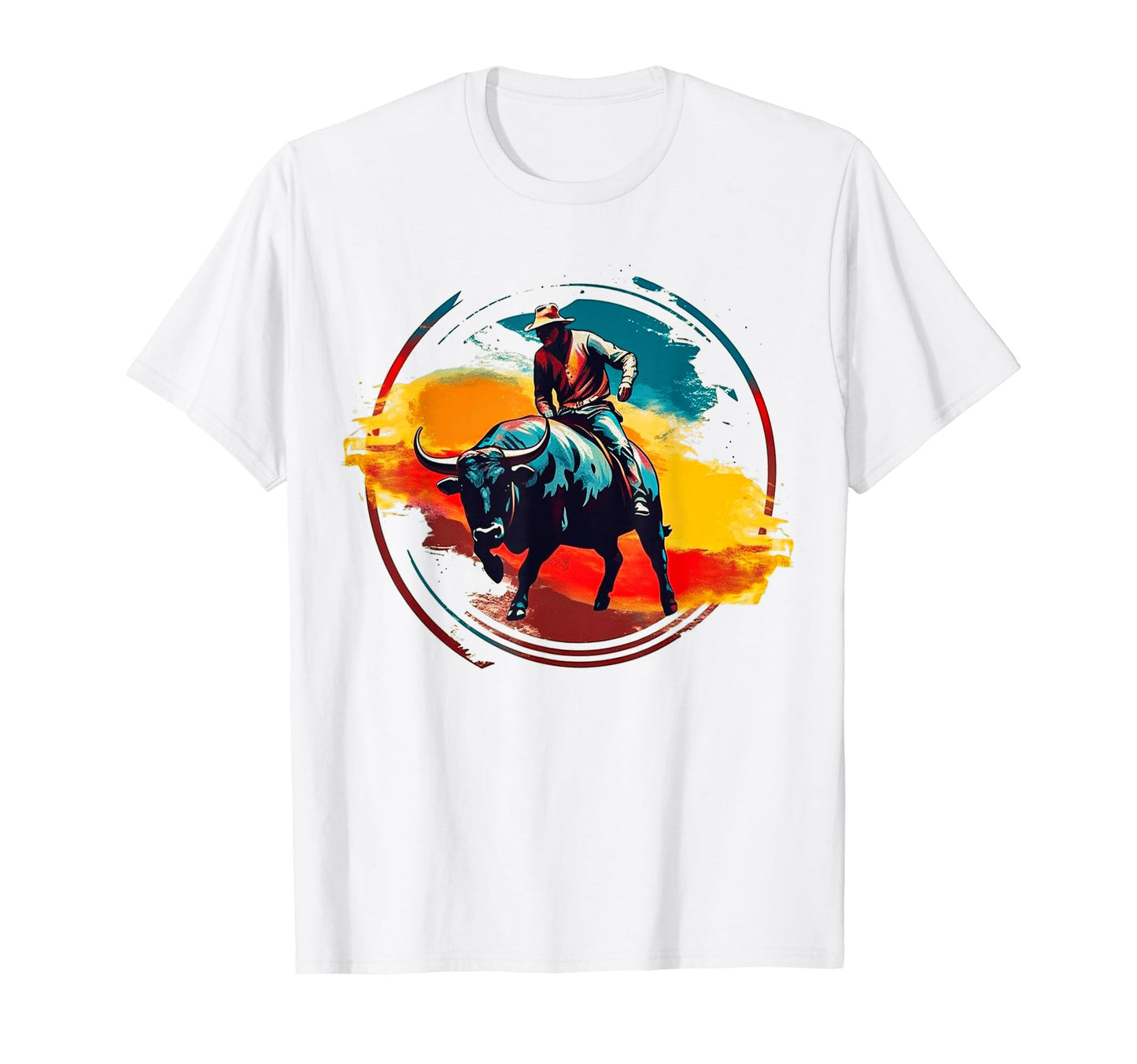 Cowboy Rodeo Horse Riding Usa Cowboy T-Shirt - Streetwear Style Unisex - T-Shirt, Sweatshirt, Hoodie