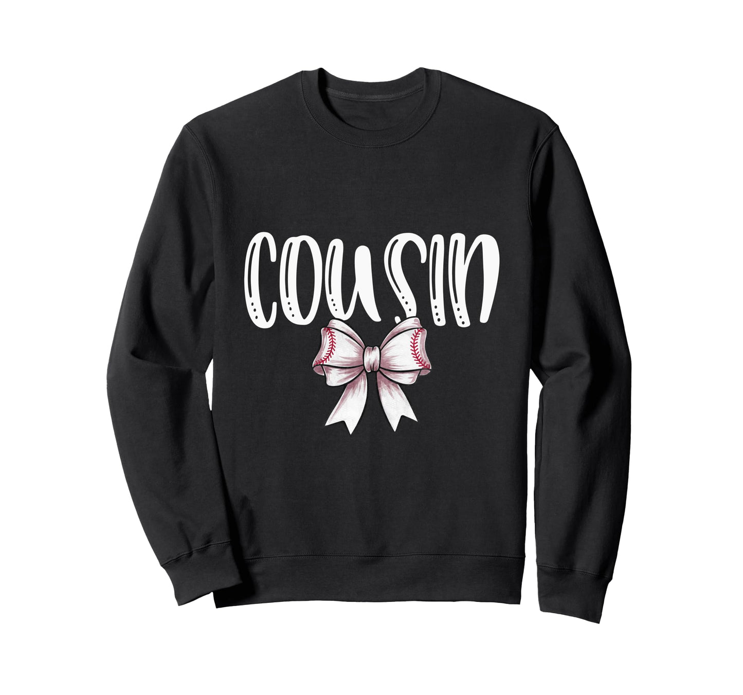 Coquette Baseball Cousin Spirit Sweatshirt - Custom Art Print Men Women - T-Shirt, Sweatshirt, Hoodie