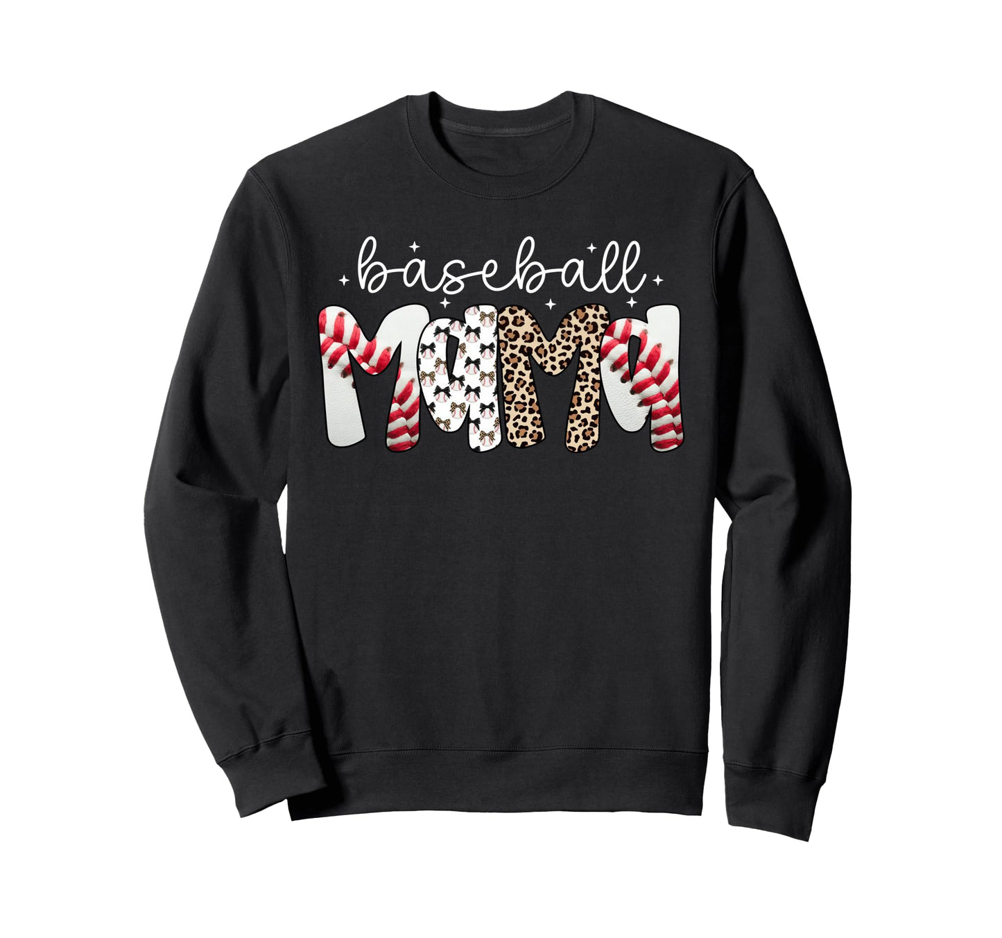 Baseball Mama Leopard Mama Game Sweatshirt - Streetwear Style Men Women - T-Shirt, Sweatshirt, Hoodie