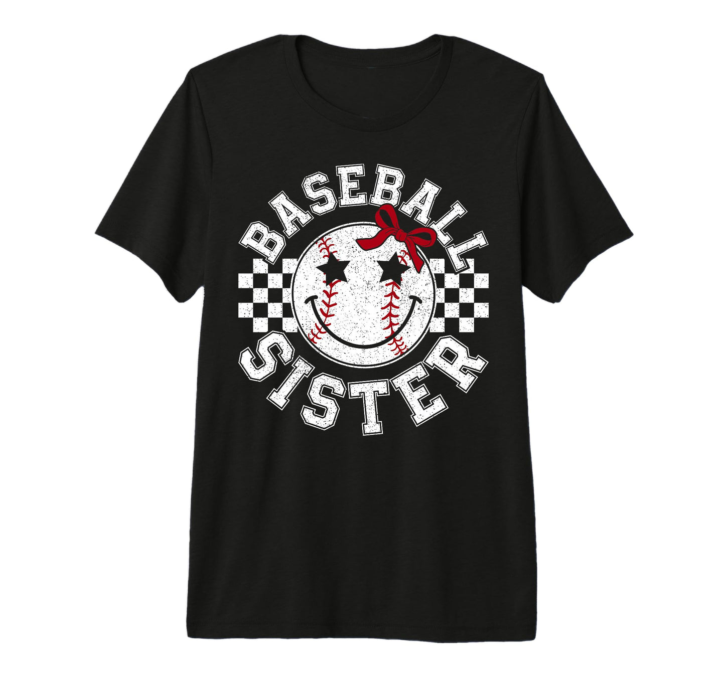 Baseball Sister Coquette Bow Sport T-Shirt - Aesthetic Graphic Unisex - T-Shirt, Sweatshirt, Hoodie