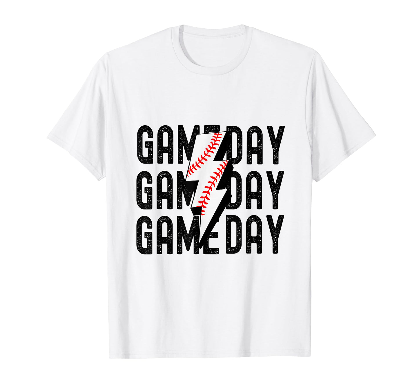 Game Day Baseball Lightning T-Shirt - Casual Everyday Wear for Adults - T-Shirt, Sweatshirt, Hoodie