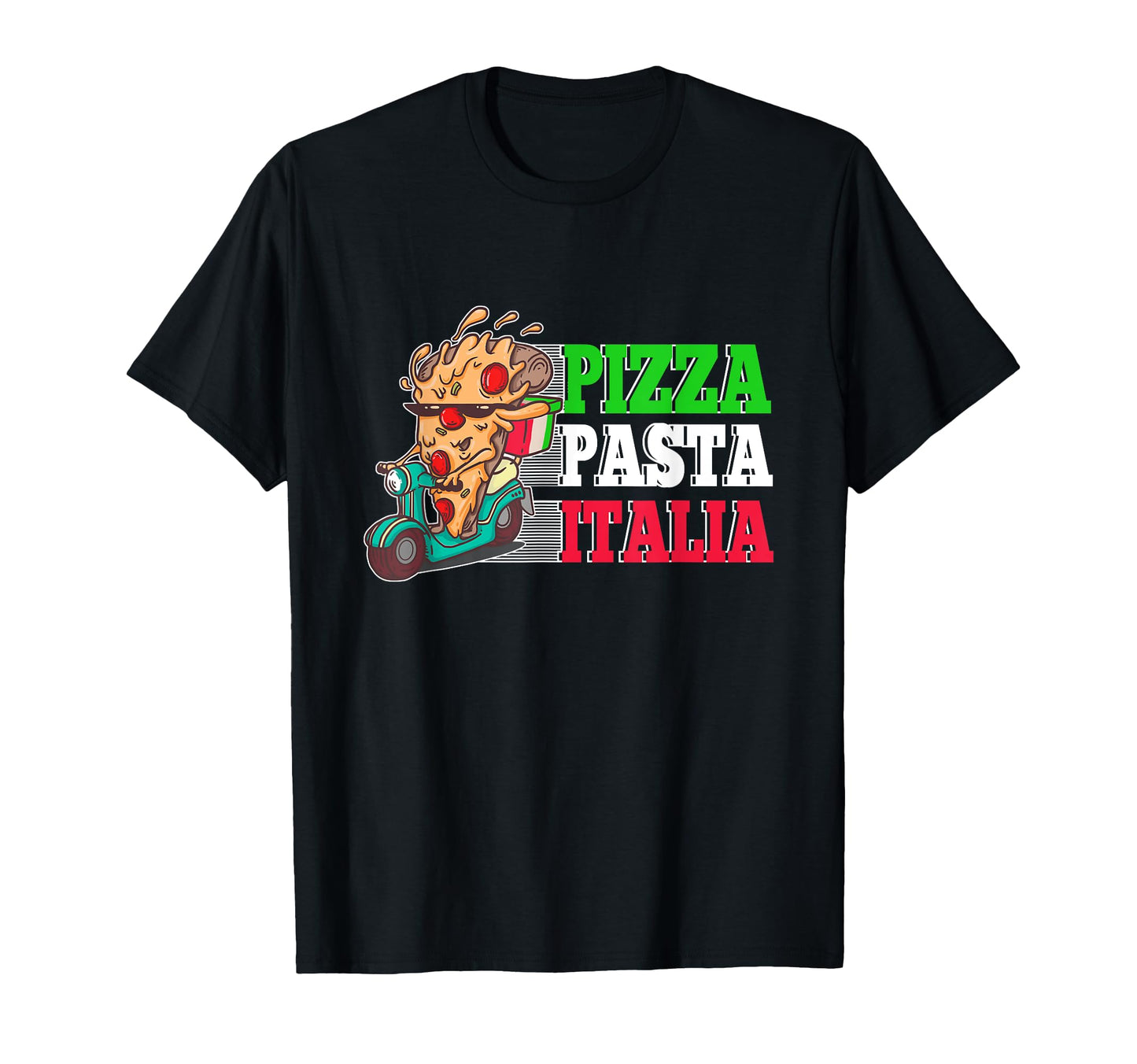 Pizza Pasta Italia Pizza Piece Italian T-Shirt - Fun Novelty Design Unisex - T-Shirt, Sweatshirt, Hoodie