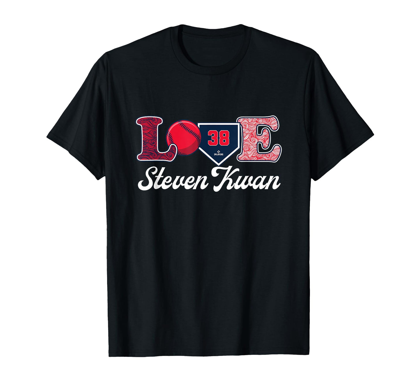 Love Steven Kwan Cleveland Baseball T-Shirt - Trendy Graphic Men Women - T-Shirt, Sweatshirt, Hoodie