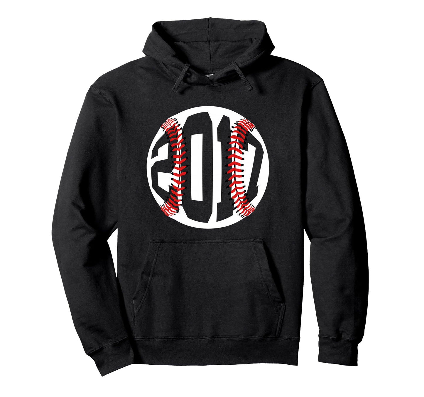 2017 Baseball 9Th Birthday Hoodie - Graphic Print Men Women - T-Shirt, Sweatshirt, Hoodie