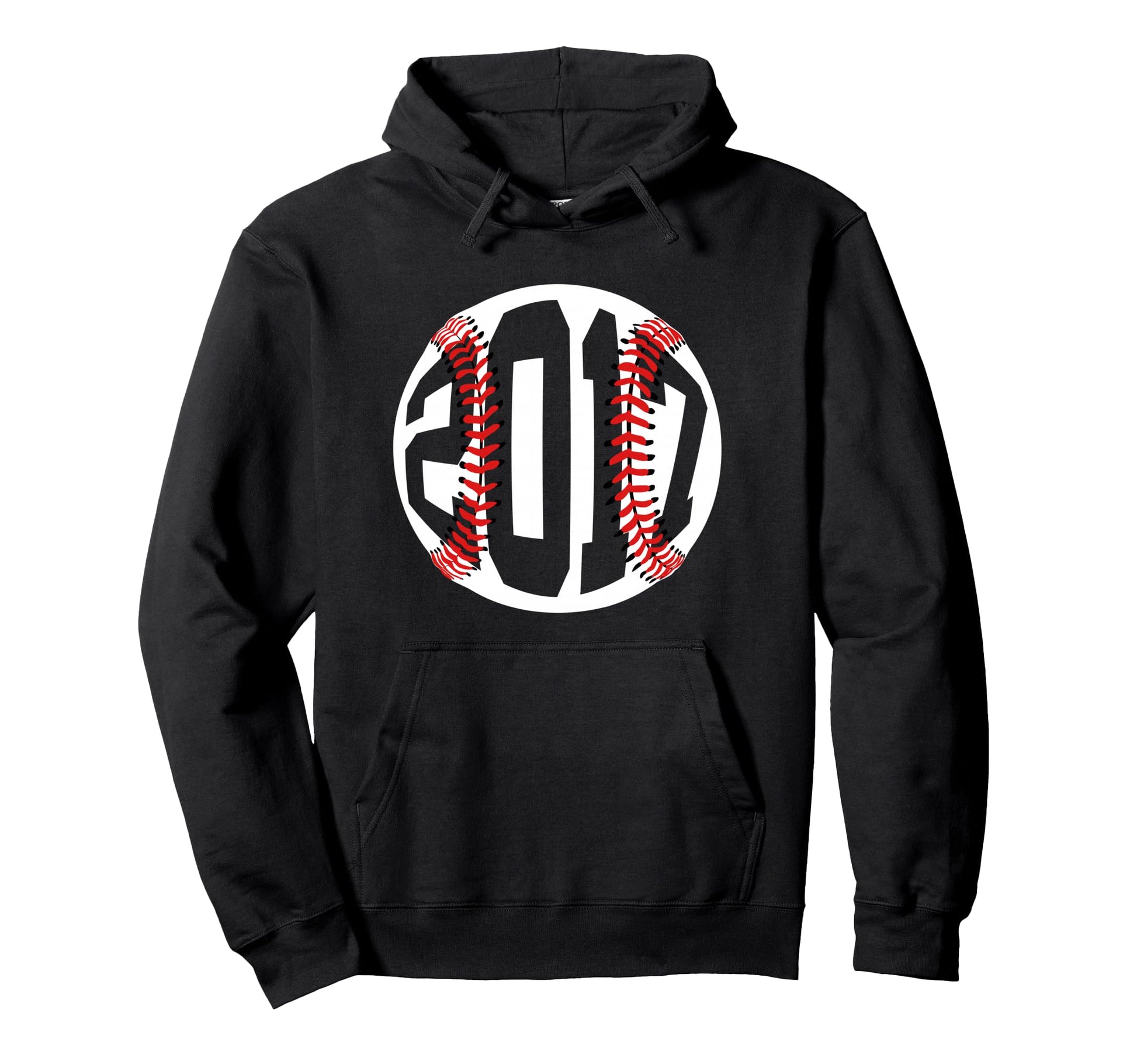 2017 Baseball 9Th Birthday Hoodie - Graphic Print Men Women - T-Shirt, Sweatshirt, Hoodie