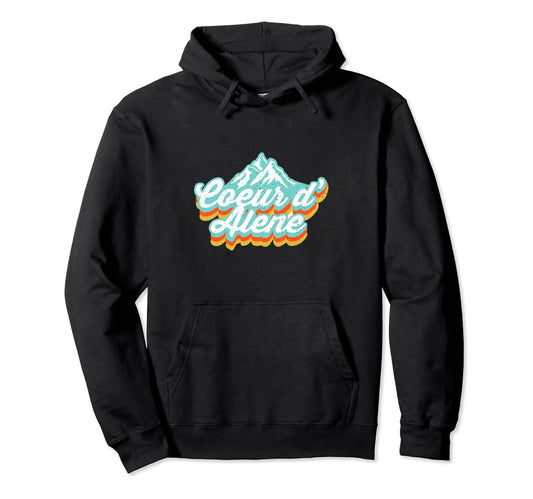 80S Typography Coeur Dalene Idaho Hoodie - Aesthetic Graphic Unisex - T-Shirt, Sweatshirt, Hoodie