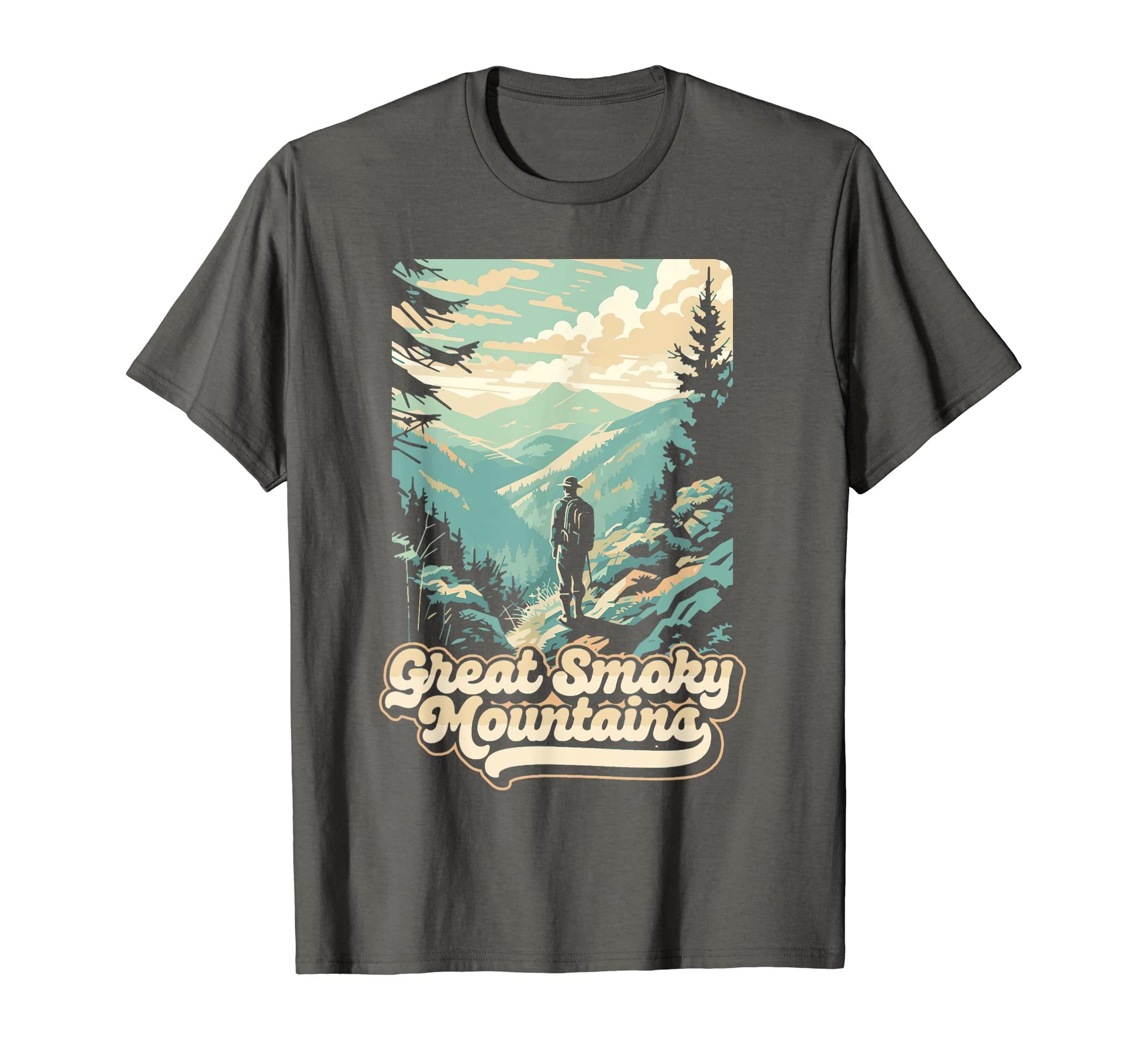 Great Smoky Mountains Hiking National T-Shirt - Trendy Graphic Men Women - T-Shirt, Sweatshirt, Hoodie