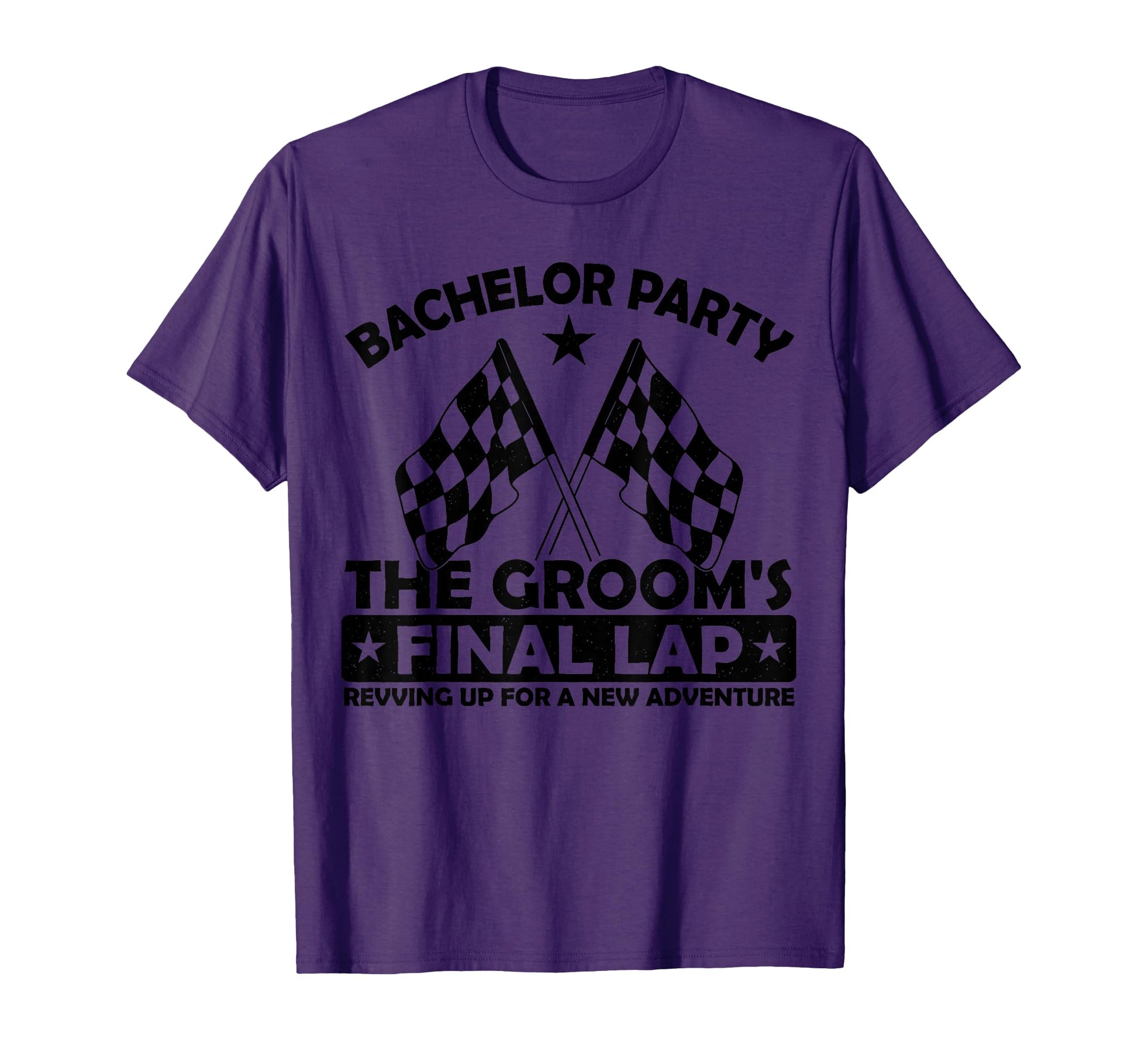 Grooms Final Lap Funny Car T-Shirt - Casual Everyday Wear for Adults - T-Shirt, Sweatshirt, Hoodie