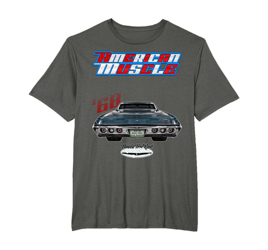 1968 Caprice Muscle Car Hot Rod T-Shirt - Streetwear Style Men Women - T-Shirt, Sweatshirt, Hoodie